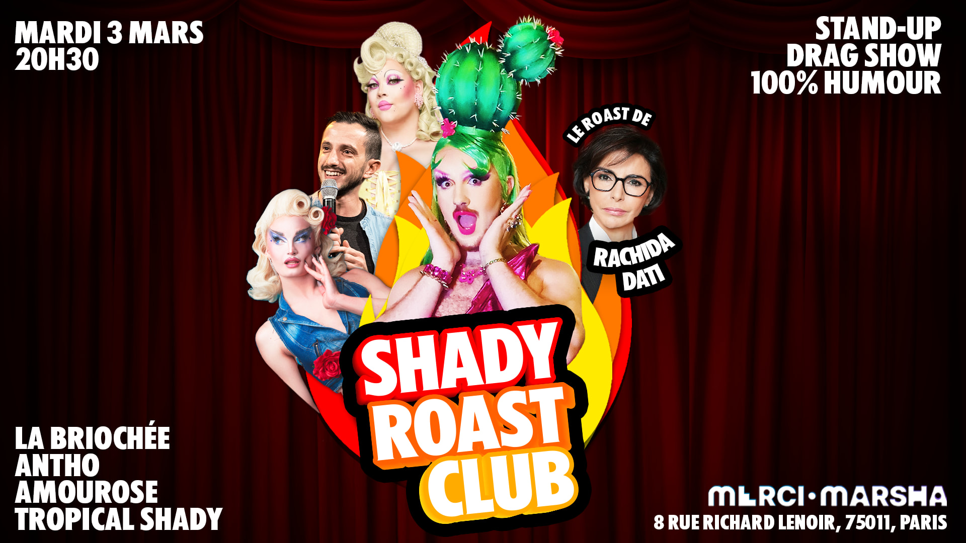 Shady Roast Club #1 Le Roast De Rachida Dati Cover