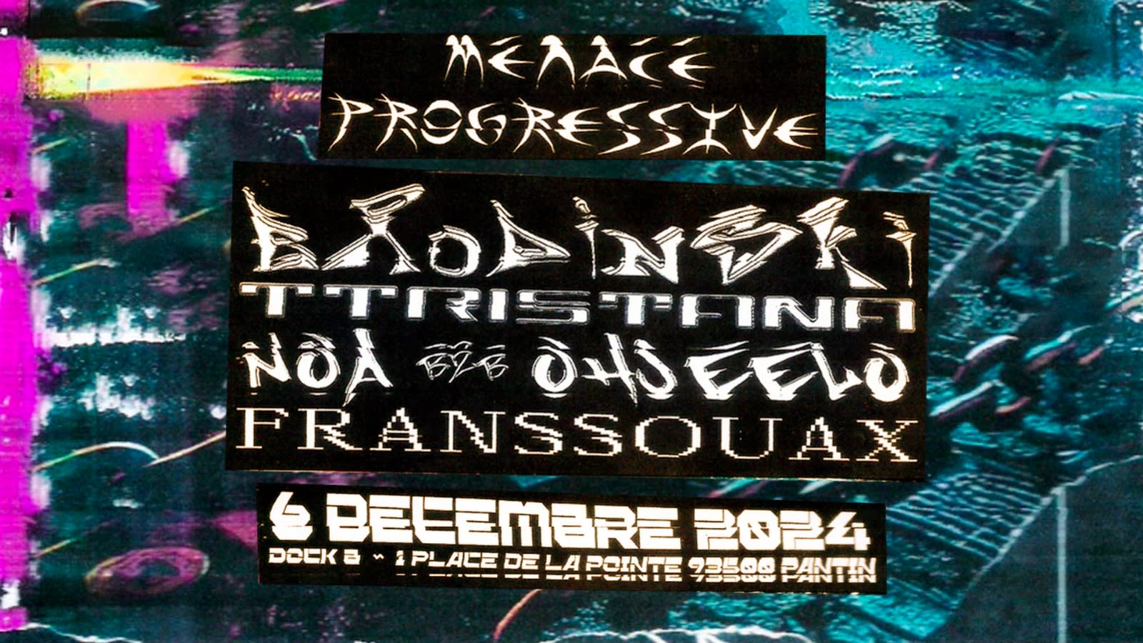 Menace Progressive: Brodinski • Ttristana • Ohjeelo And More Cover
