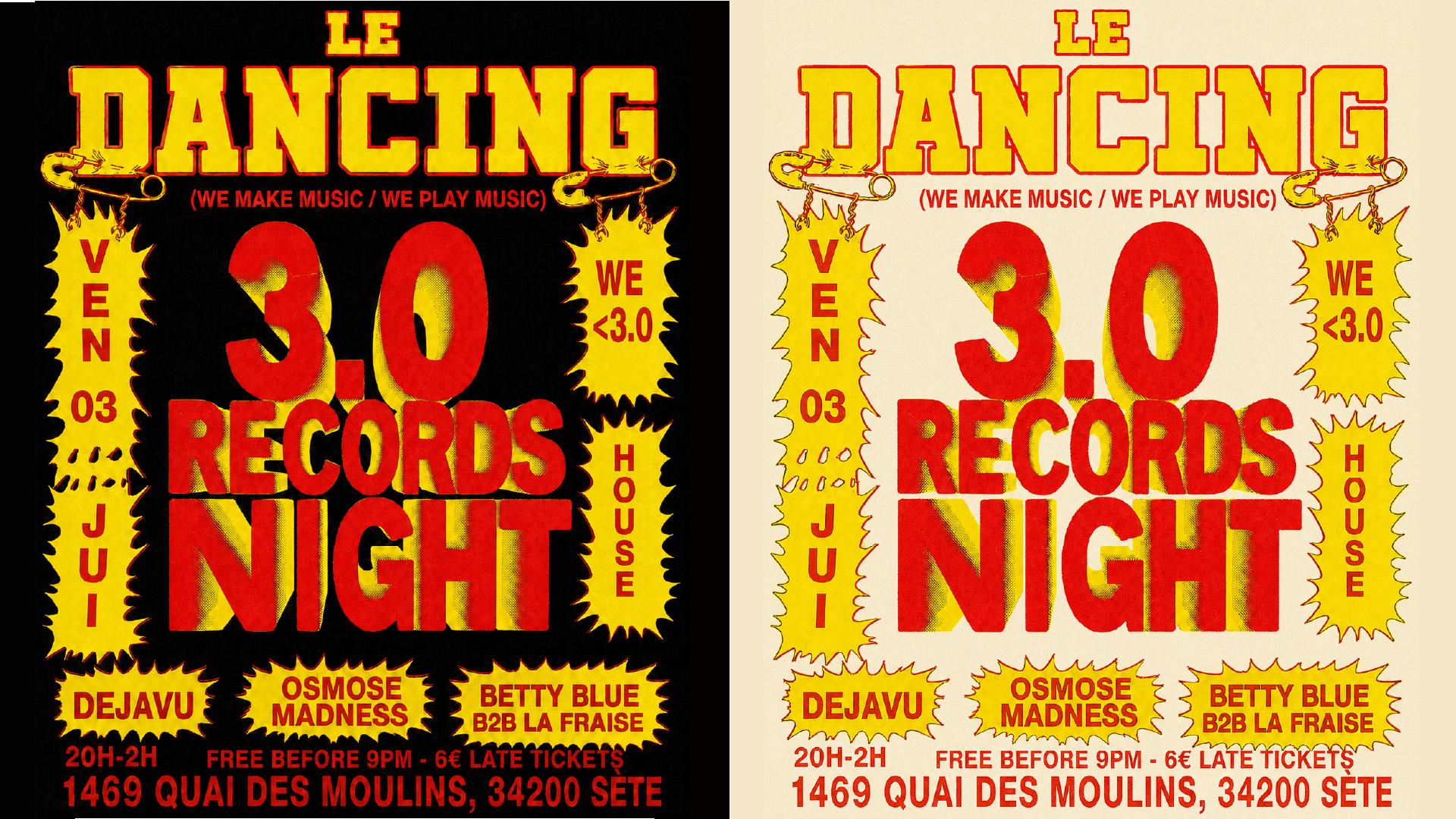 3.0 Records Night Cover