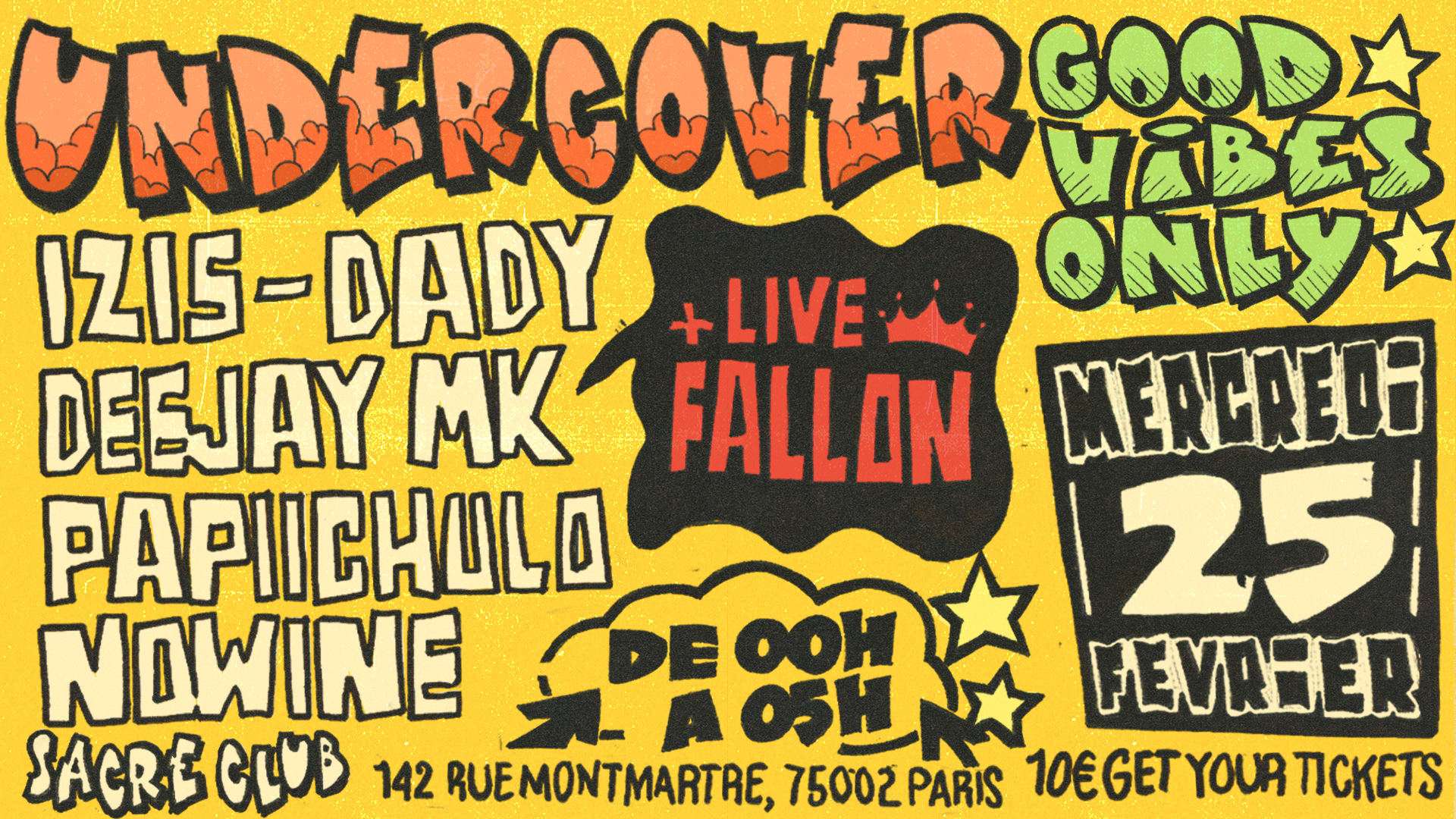 Undercover #24 : Edition Good Vibes Only + Live Fallon Cover