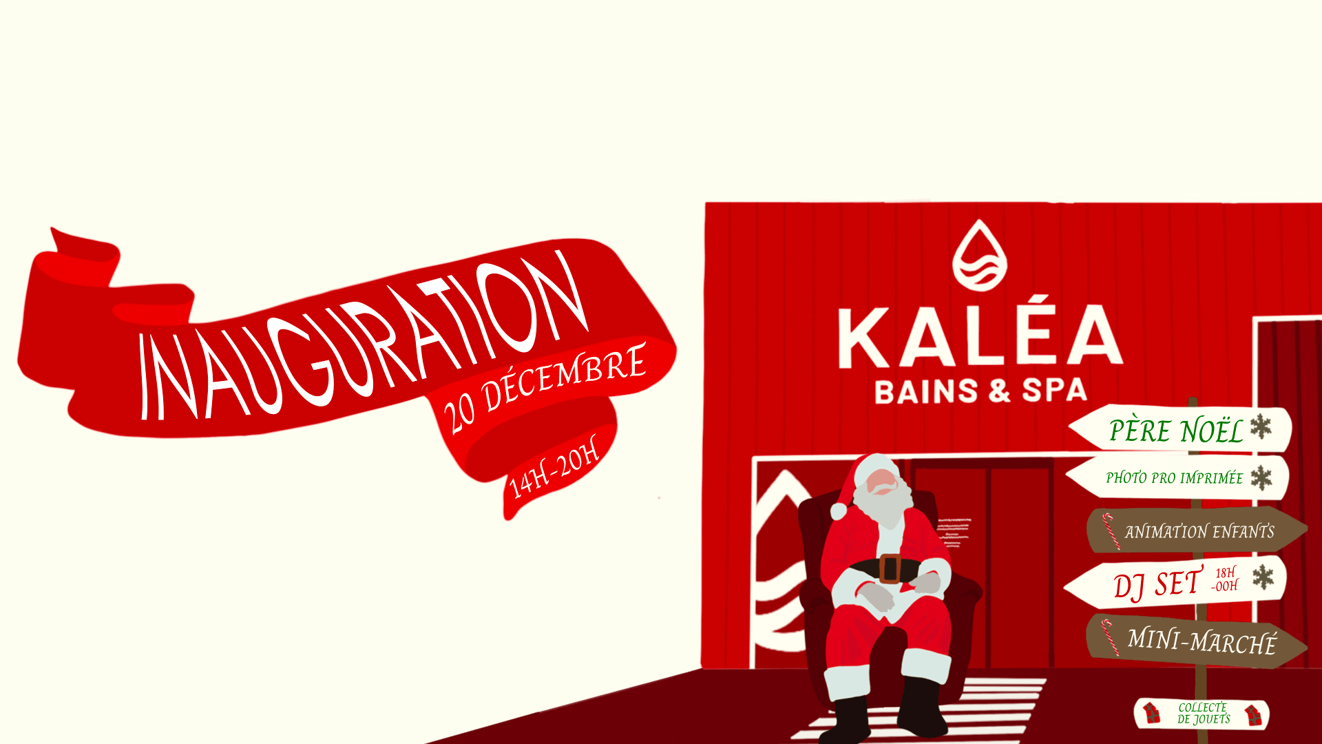 Inauguration Spa Kaléa : 20 Décembre Cover