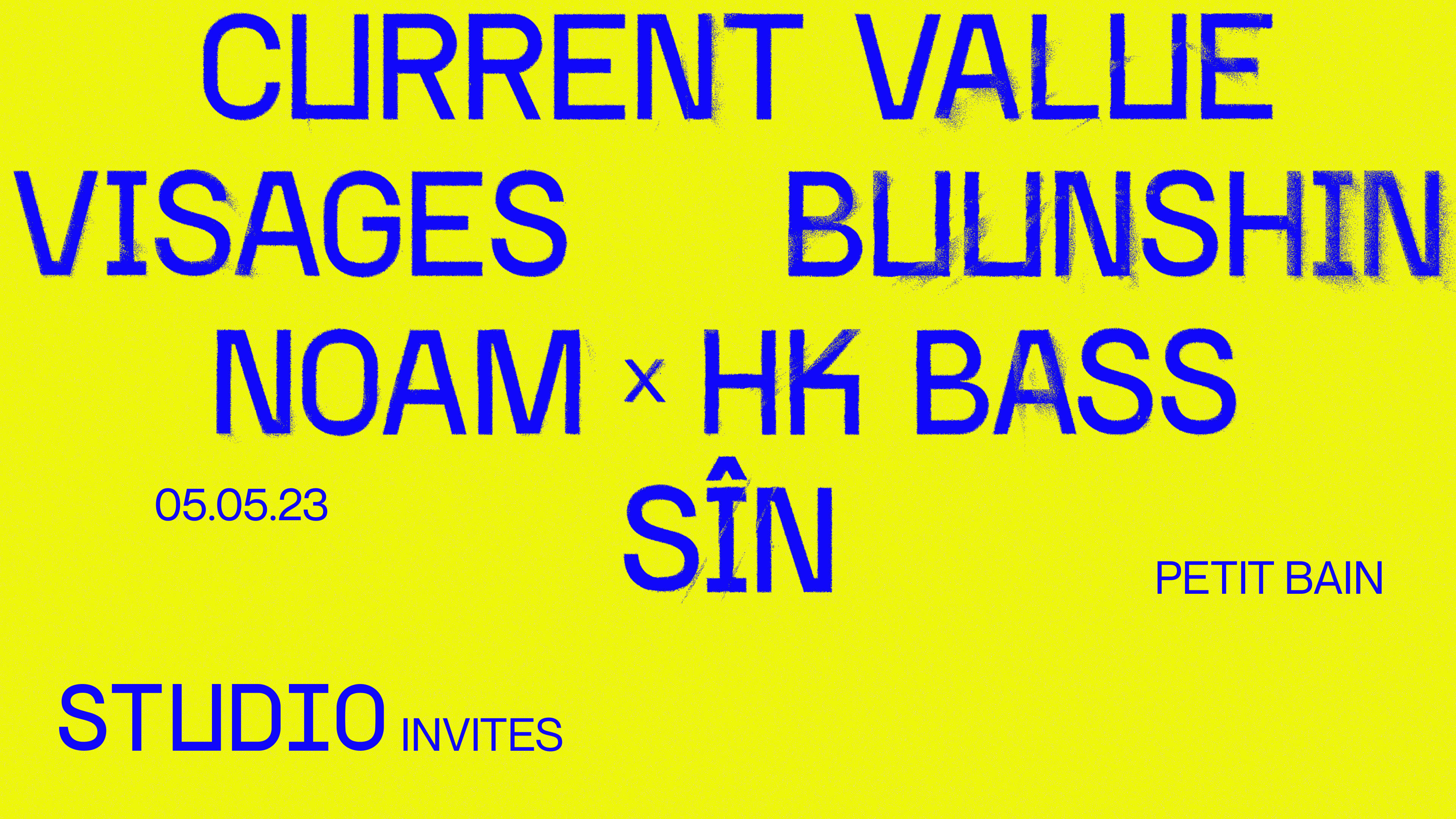 Studio Invites Current Value, Visages, Buunshin, & More! Cover