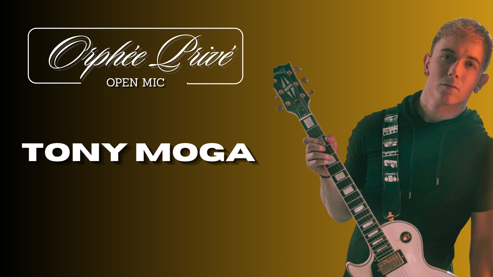 L'open Mic De Tony Moga - Orphée Privé Cover