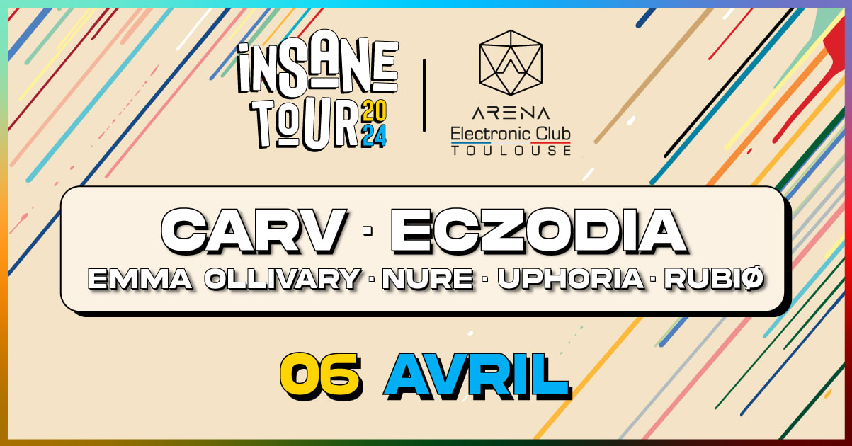 Insane Tour 2024 | Toulouse Cover