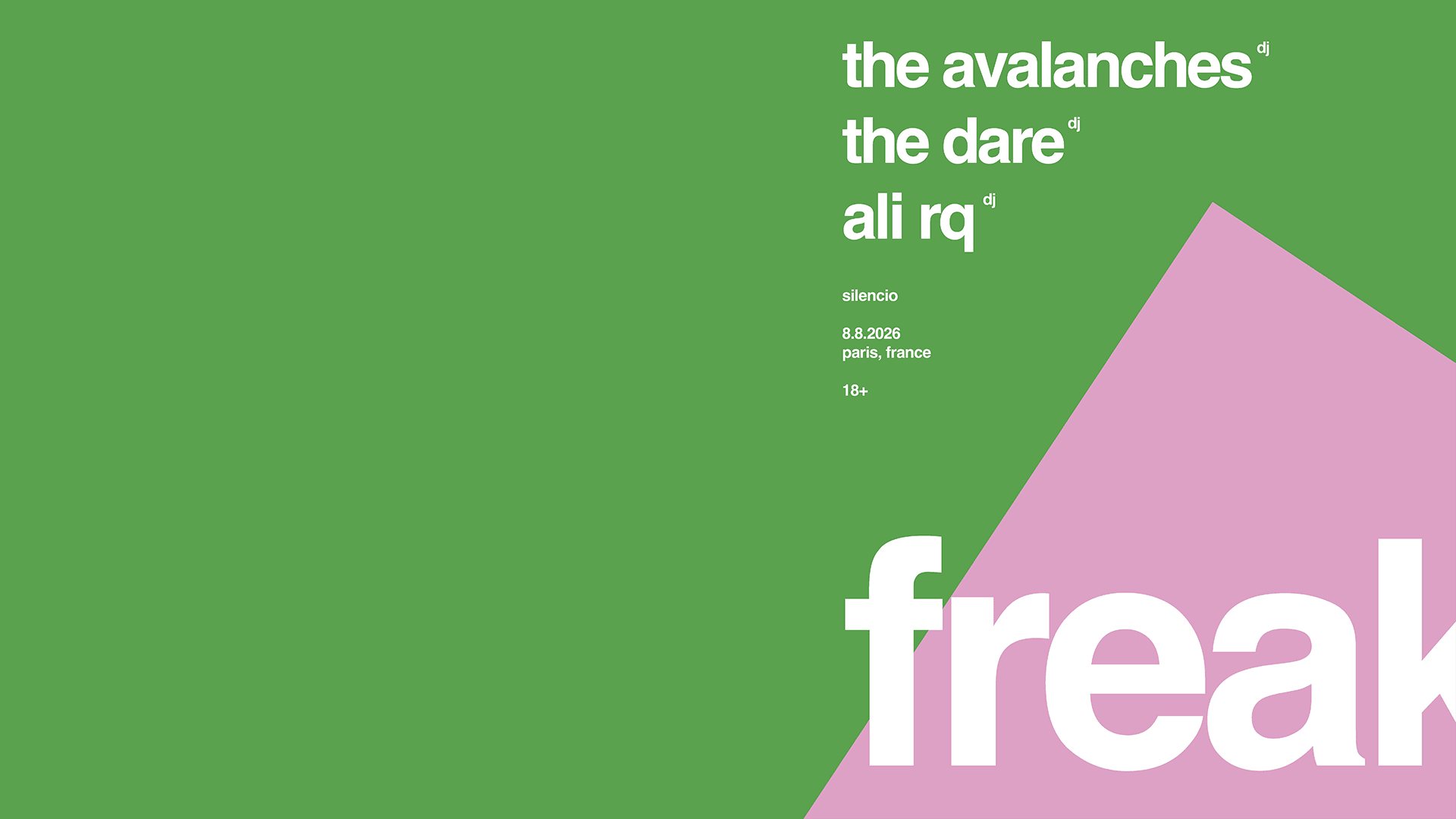 Freakquencies: The Dare + The Avalanches Cover
