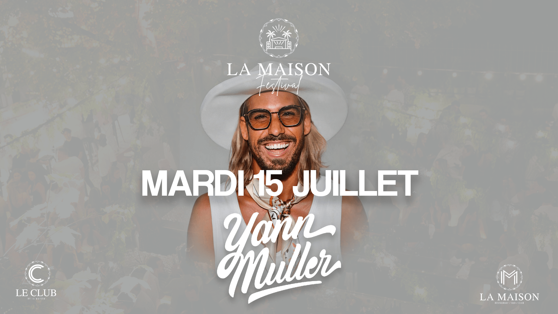 Yann Muller - Outdoor Party - Mar 15 Juillet Cover
