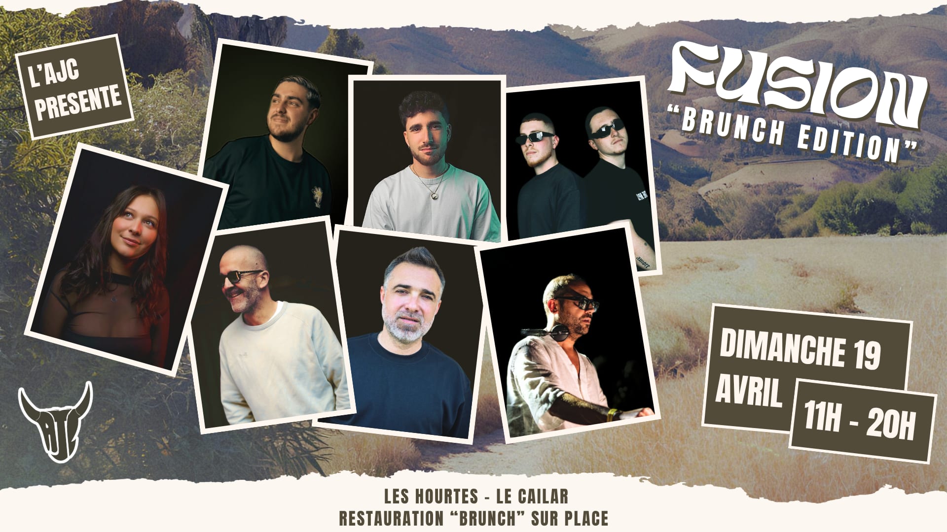 Fusion Brunch Édition - Dim 19 Avril - Le Cailar Ajc Cover