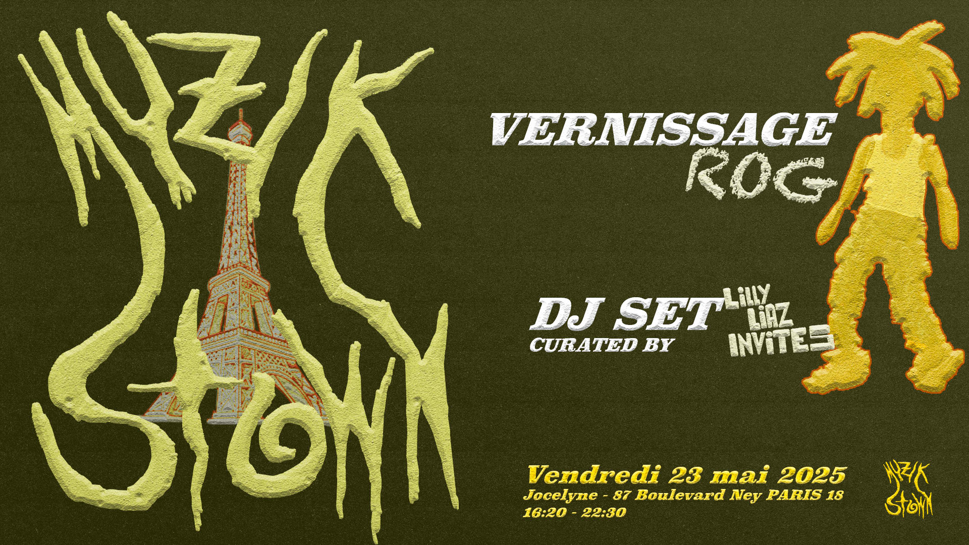 Muzikstown : Vernissage & Dj Set Cover