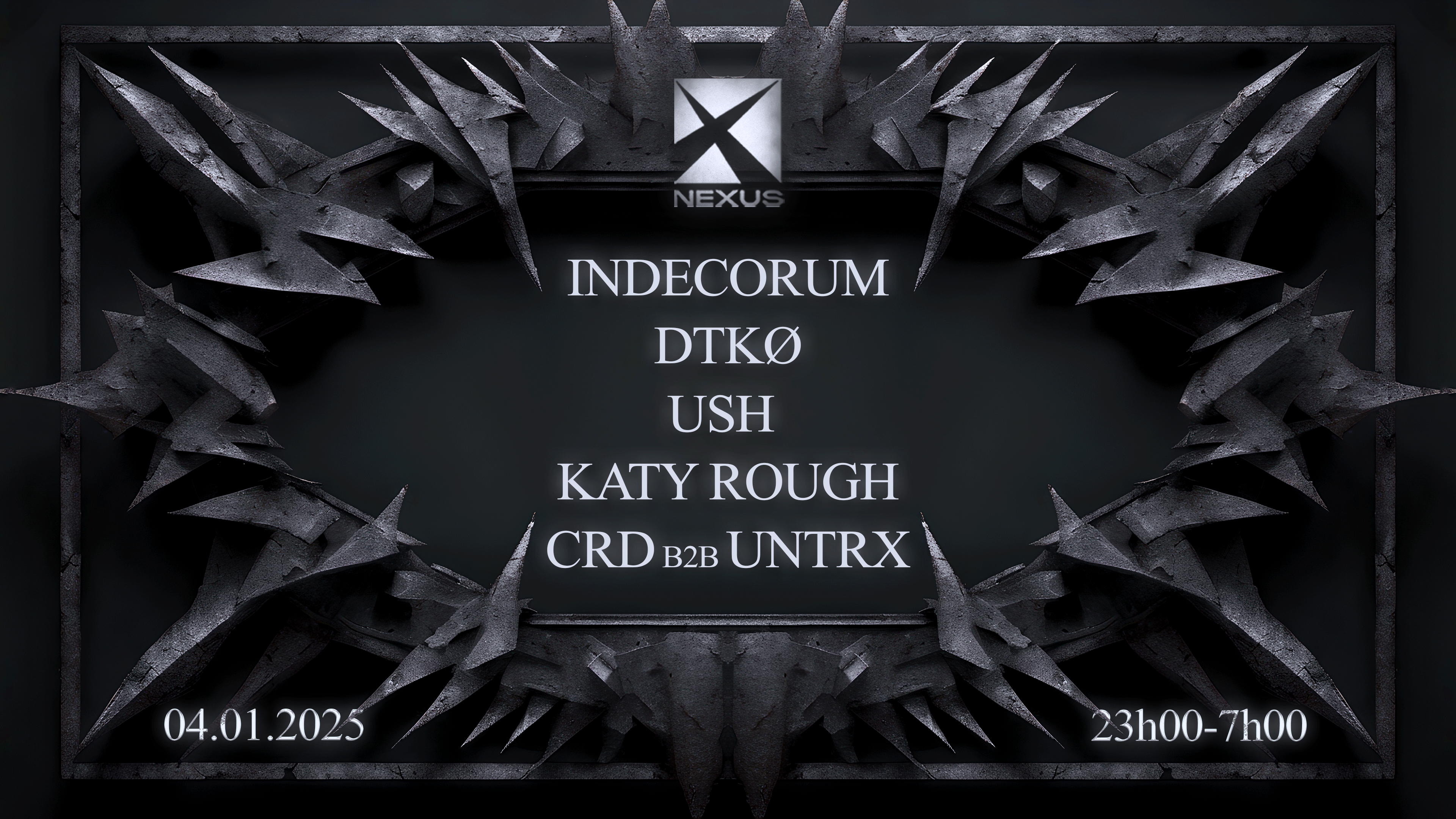 Nexus : Indecorum | Ush | Dtkø | Katy Rough Cover