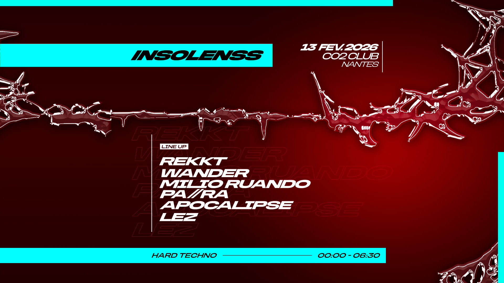 Insolenss Invite Rekkt, Milio Ruando, Wander Et More Cover