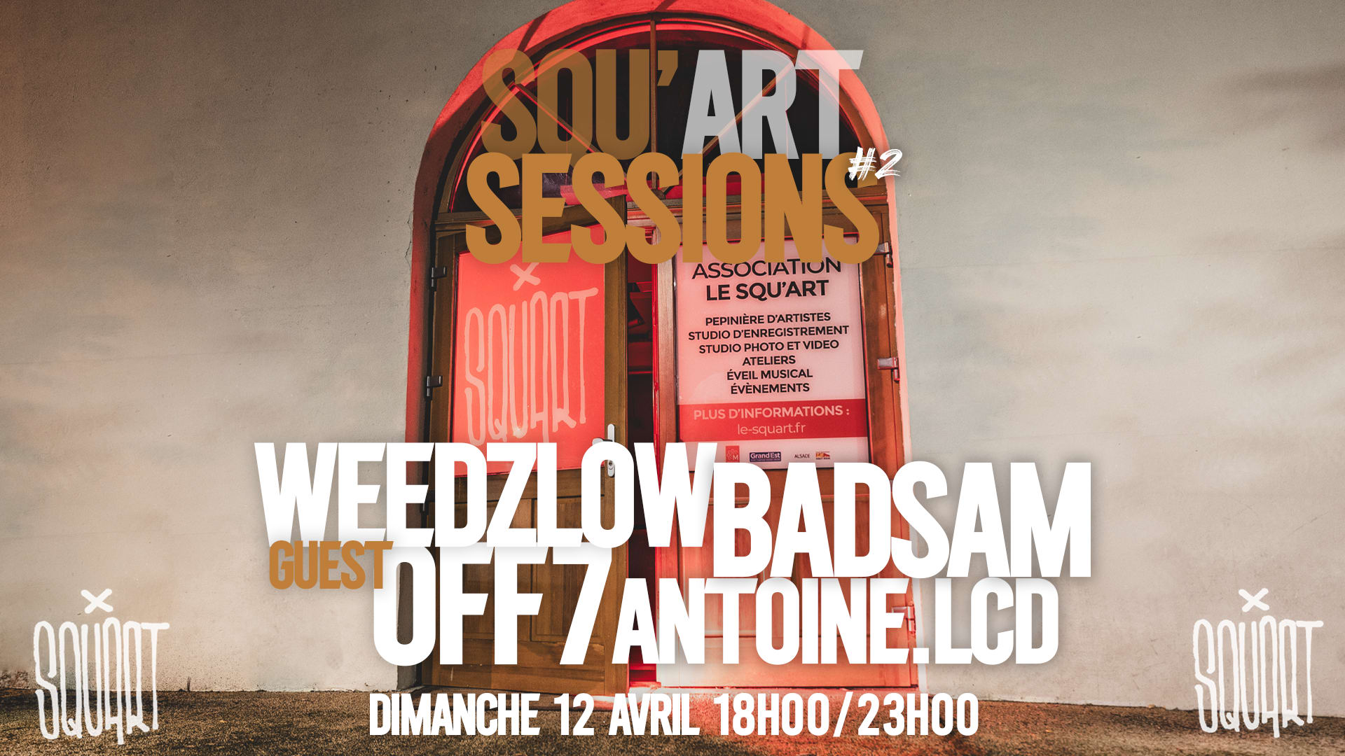 Squ'art Sessions II Cover
