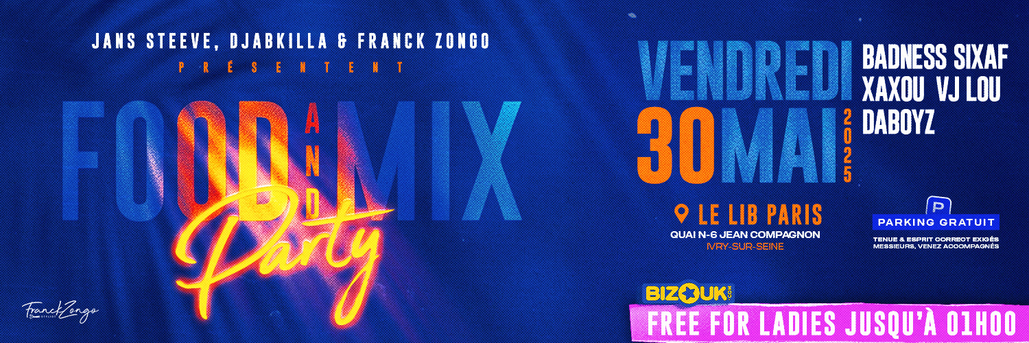 Food And MIX Party • Djs Badness X Sixaf X Xaxou X Vj Lou Cover