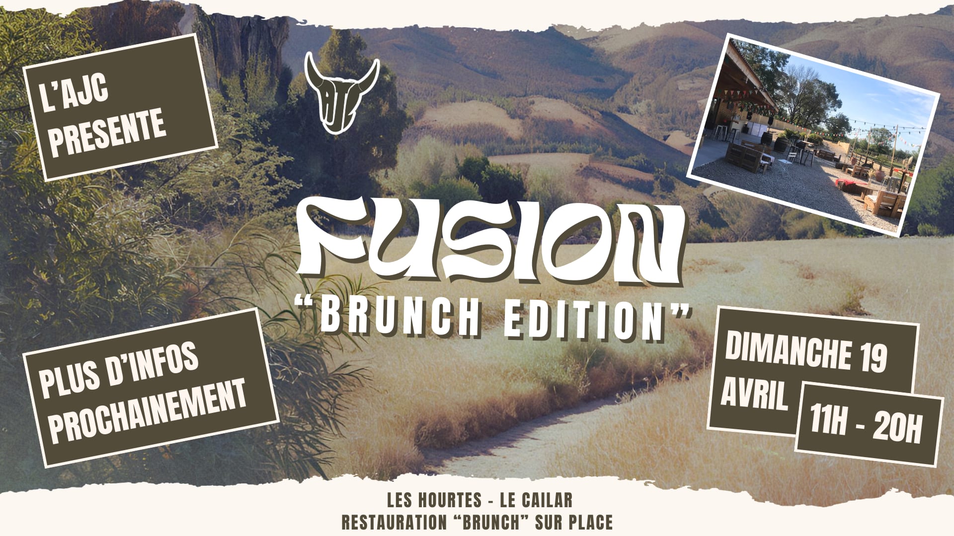 Fusion Brunch Édition - Dim 19 Avril - Le Cailar Ajc Cover