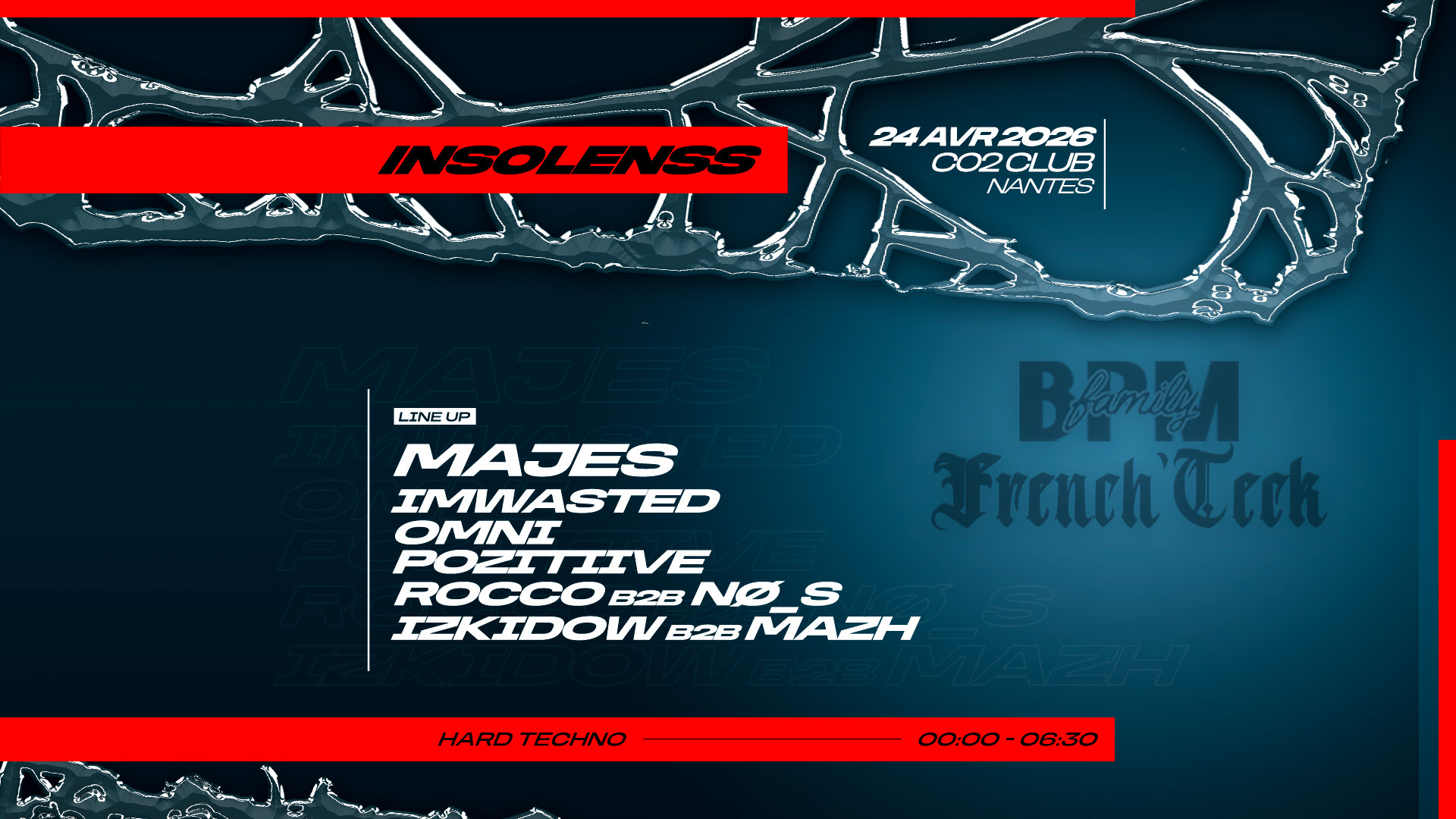 Insolenss Invite Majes, Imwasted, Omni, Pozitiive & More Cover
