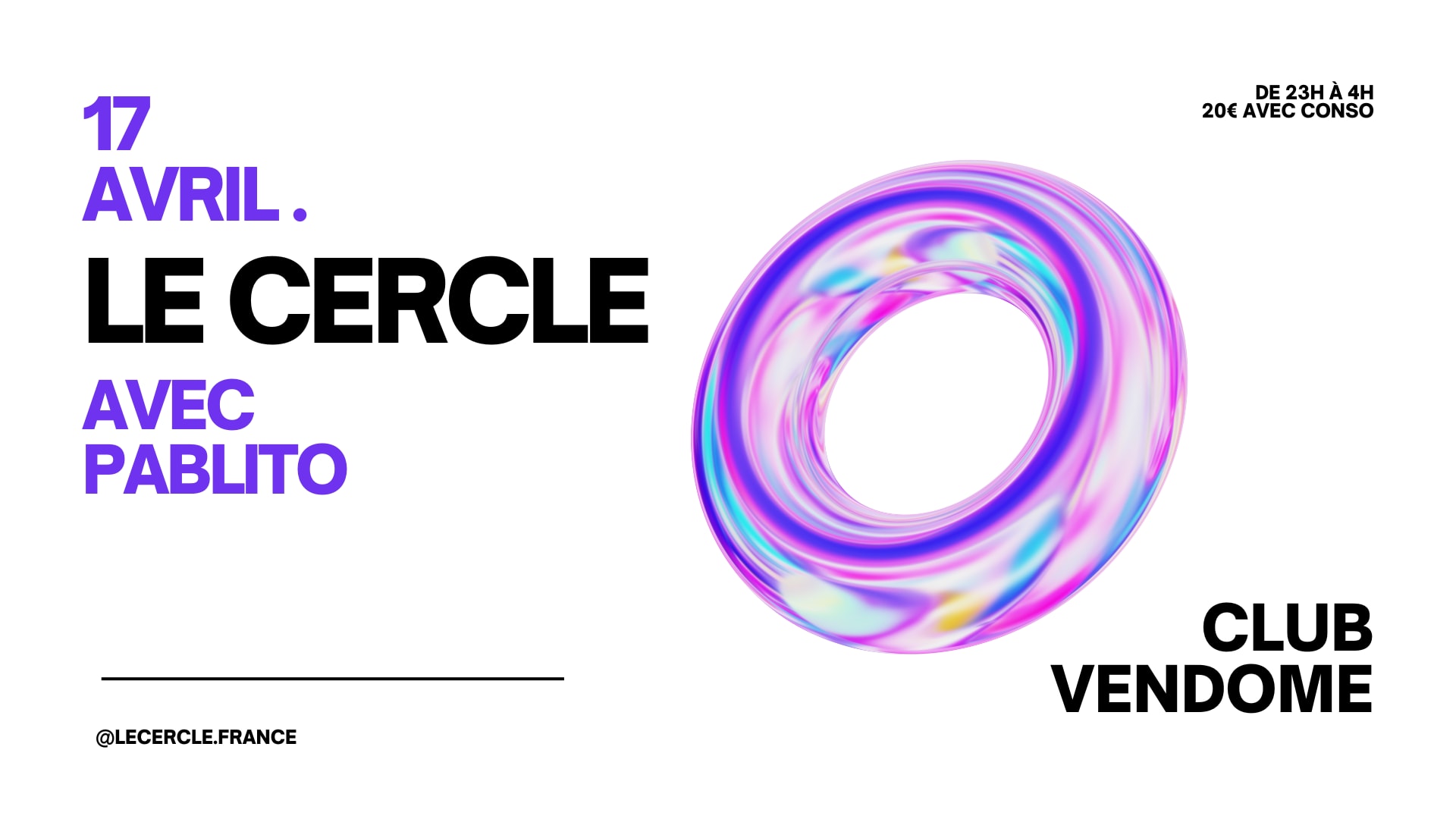 Le Cercle Avec Pablito Cover