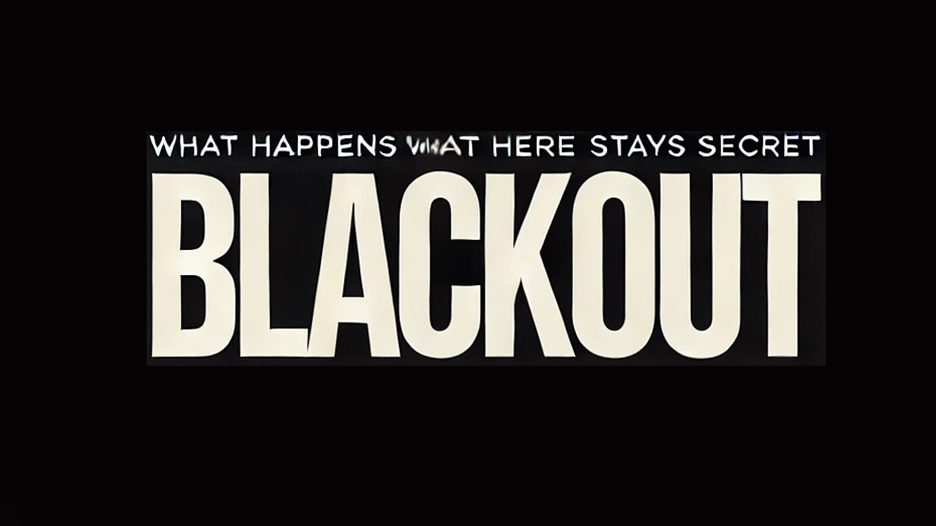 The Blackout Cover