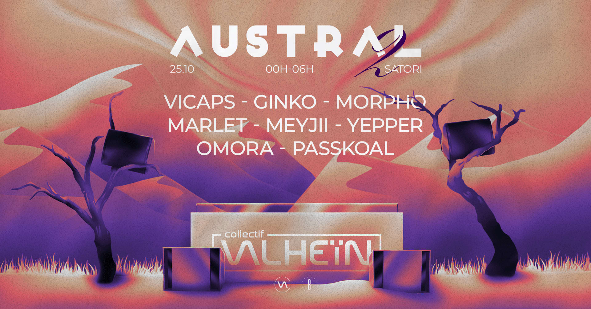 Austral#2 (New Sound System) By Valheïn X Satori Club Cover