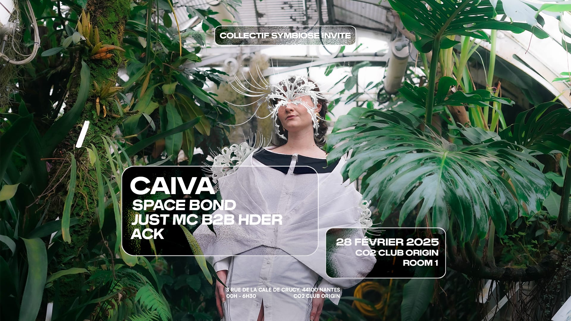 Collectif Symbiose W/ Caiva, Space Bond, Hder And More｜@Co2 Cover