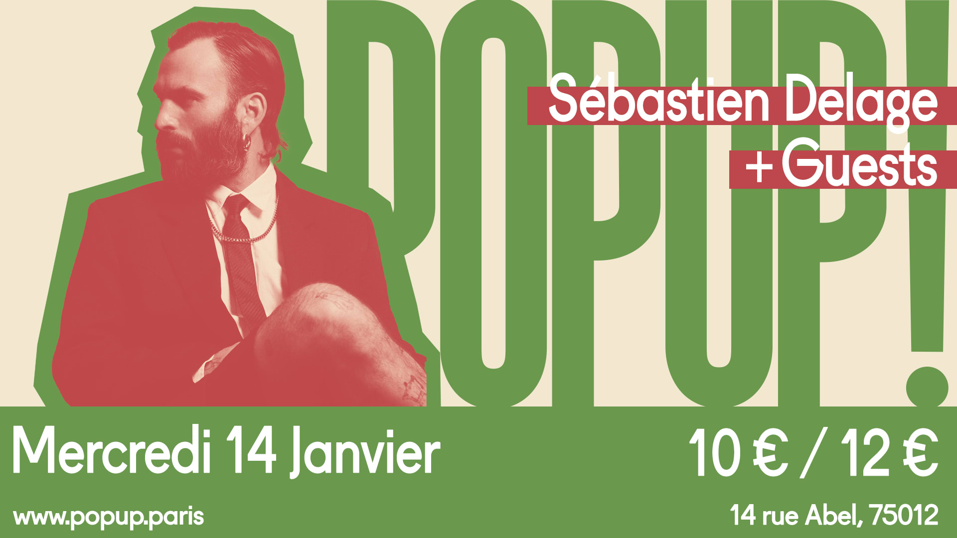 Sébastien Delage + Guests Cover