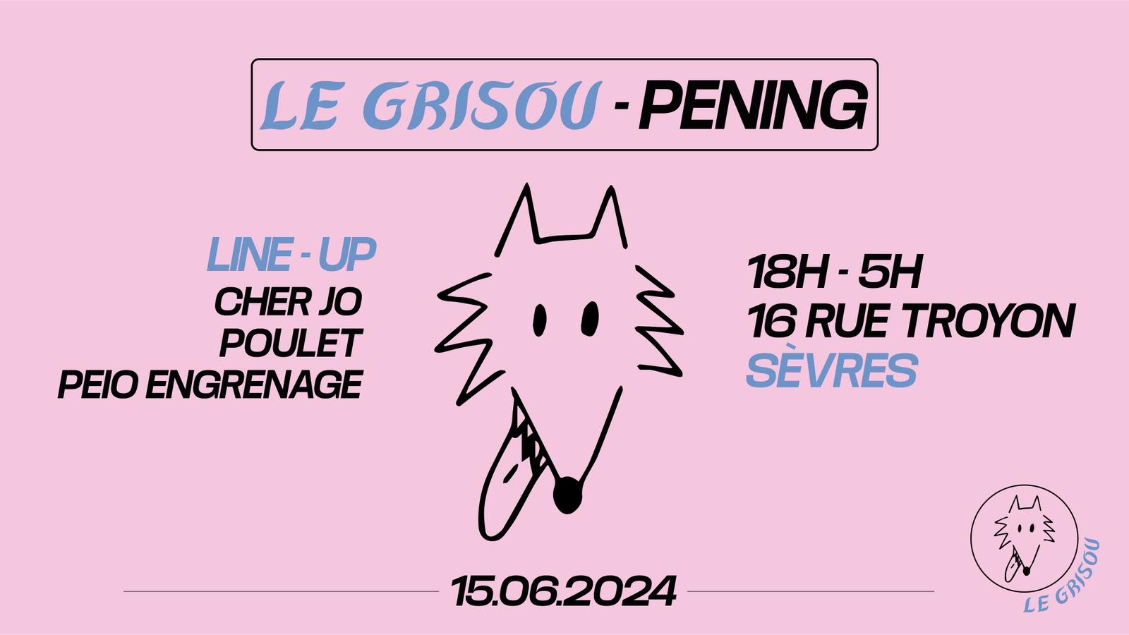 Le Grisou-Pening Cover