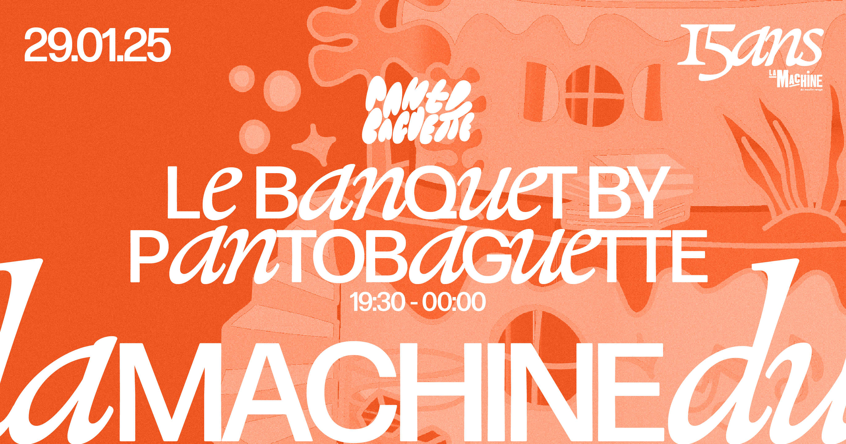 Le Banquet By Pantobaguette : La Machine 15 Ans Cover