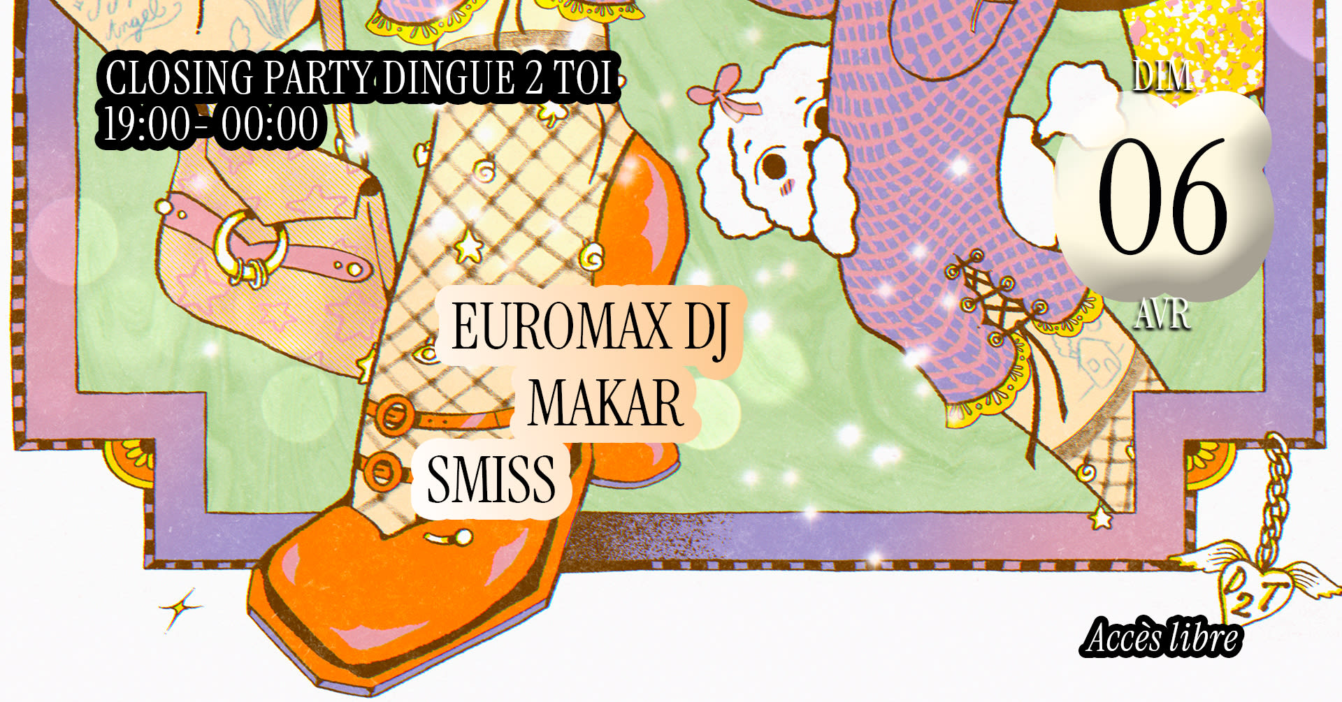 Closing-Party Dingue De Toi Cami-Camina [Euromax Dj &+] Cover