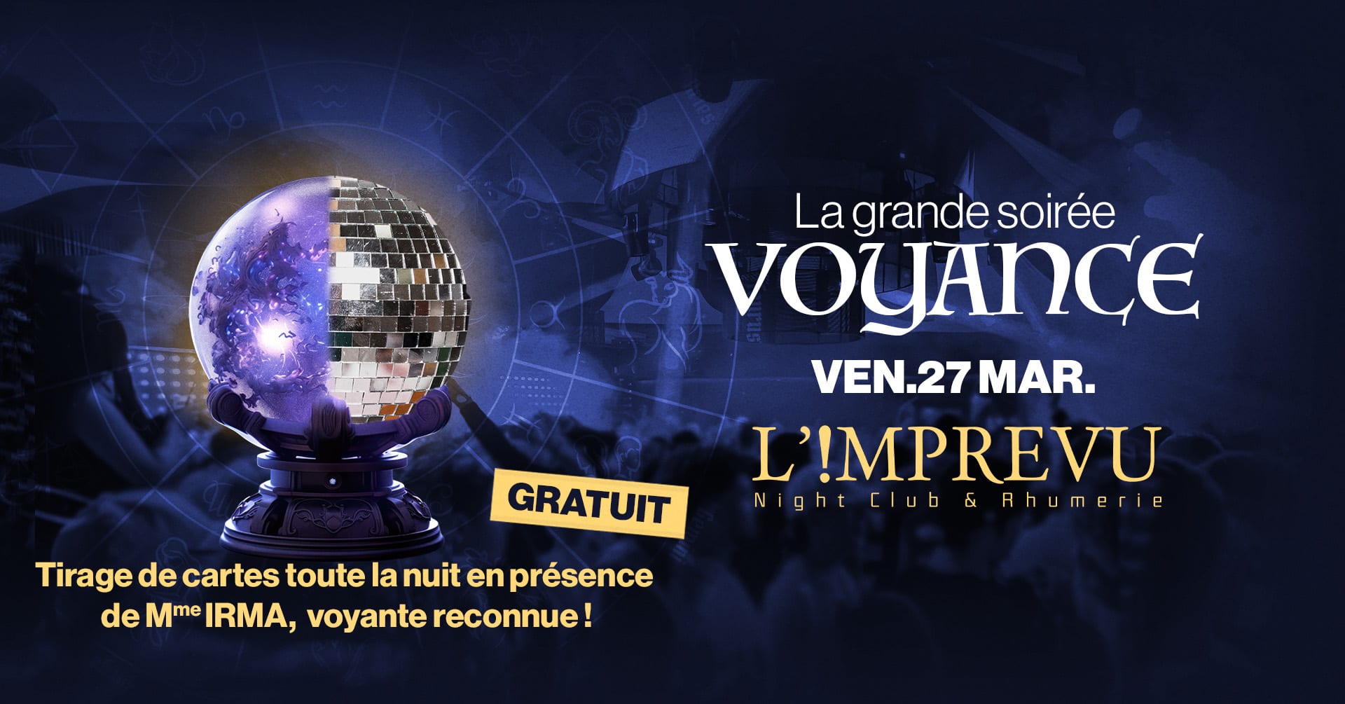 Madame Irma - La Nuit De La Voyance Cover