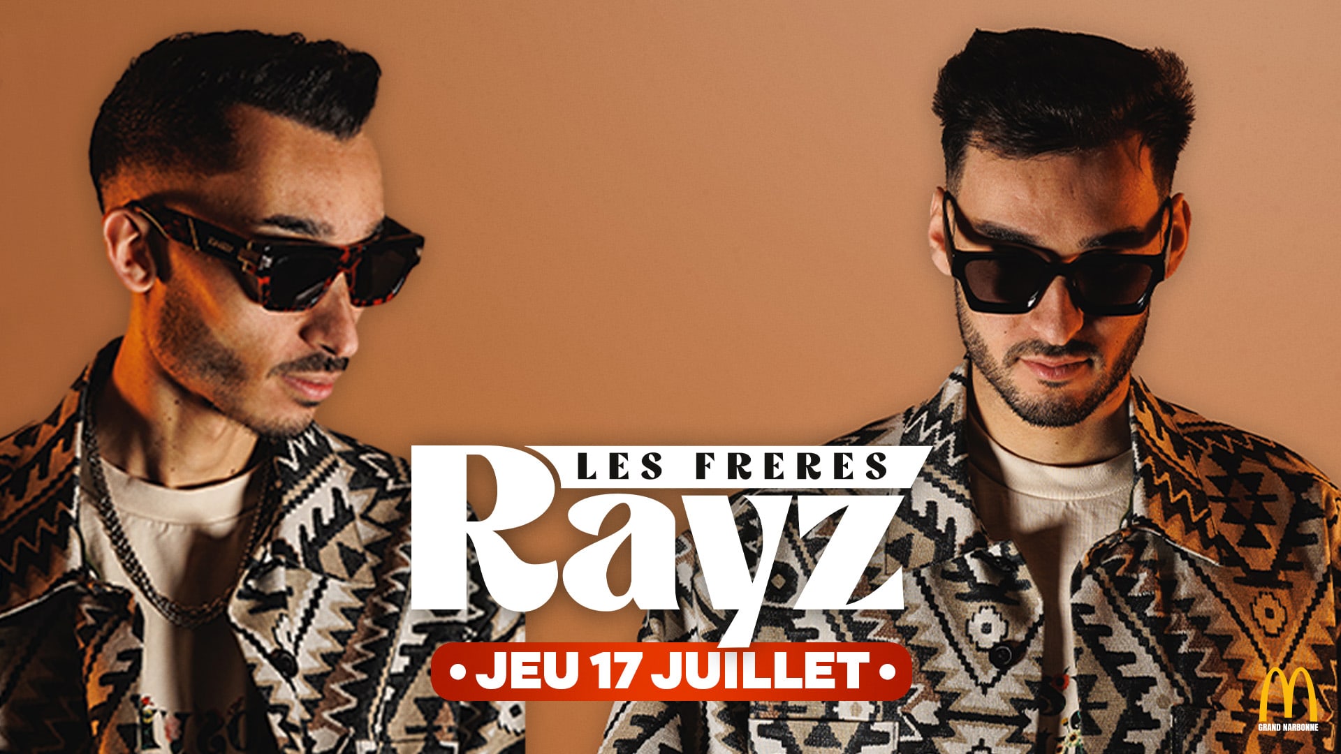 Les Frères Rayz À La Villa Gruissan Cover