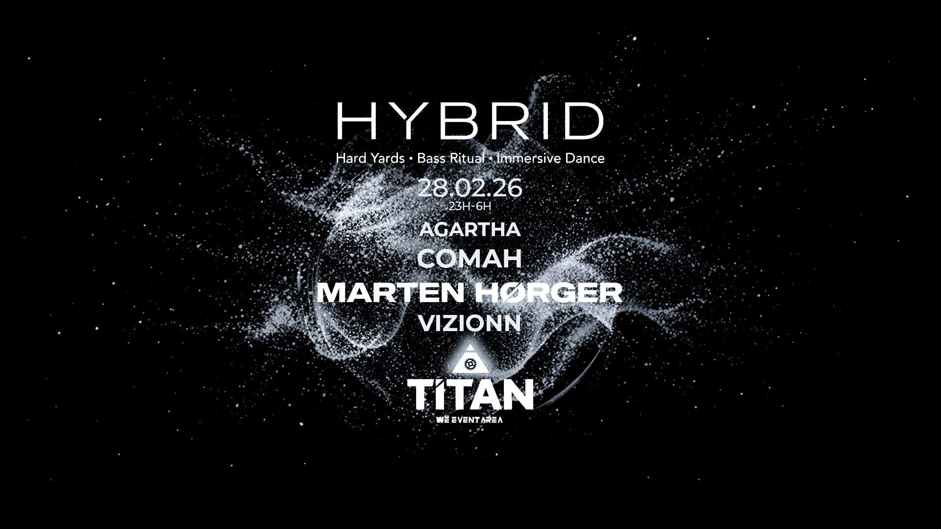 Hybrid - Marten Hørger / Vizionn / Comah / Agartha Cover