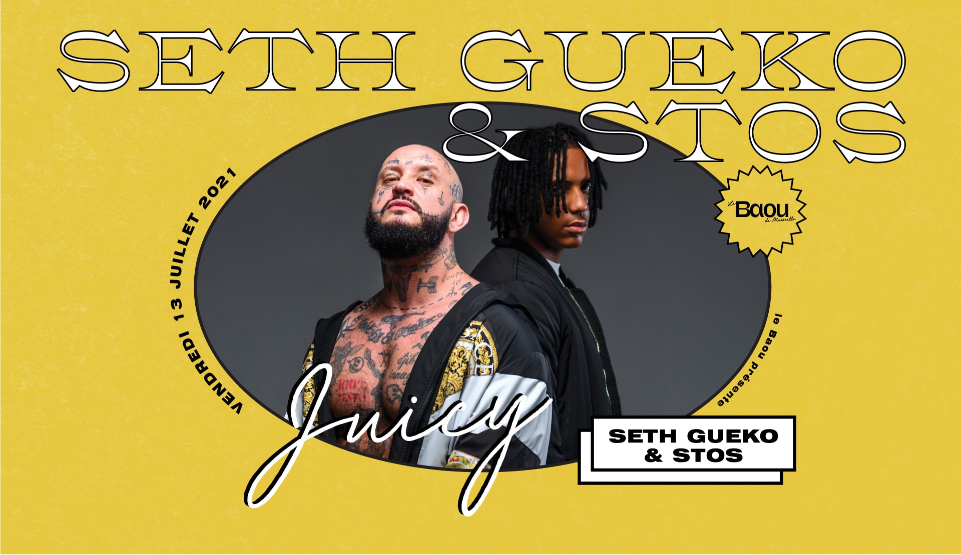 Juicy : Seth Gueko & Stos / Bobba Ash Cover