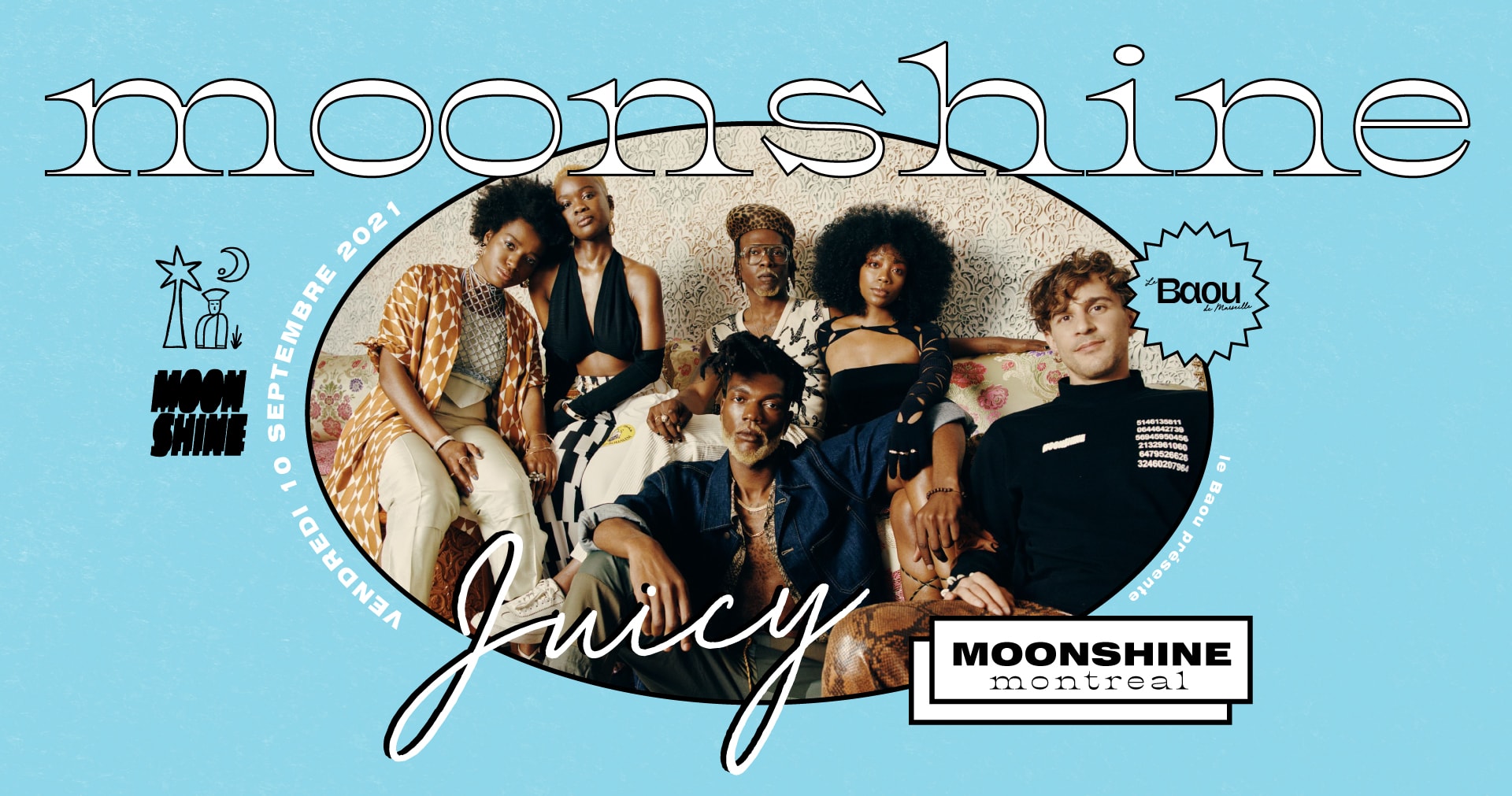 Baou : Maraboutage W/ Moonshine Cover
