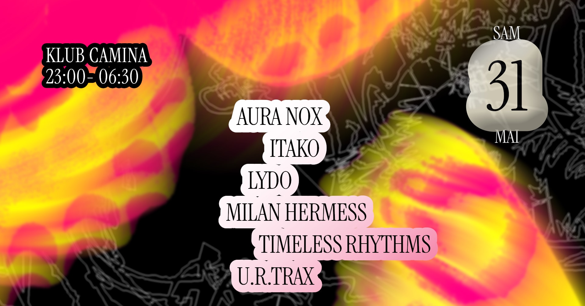 Klub Camina [Lydo, U.R.Trax, Timeless Rhythms, Aura Nox, &+] Cover