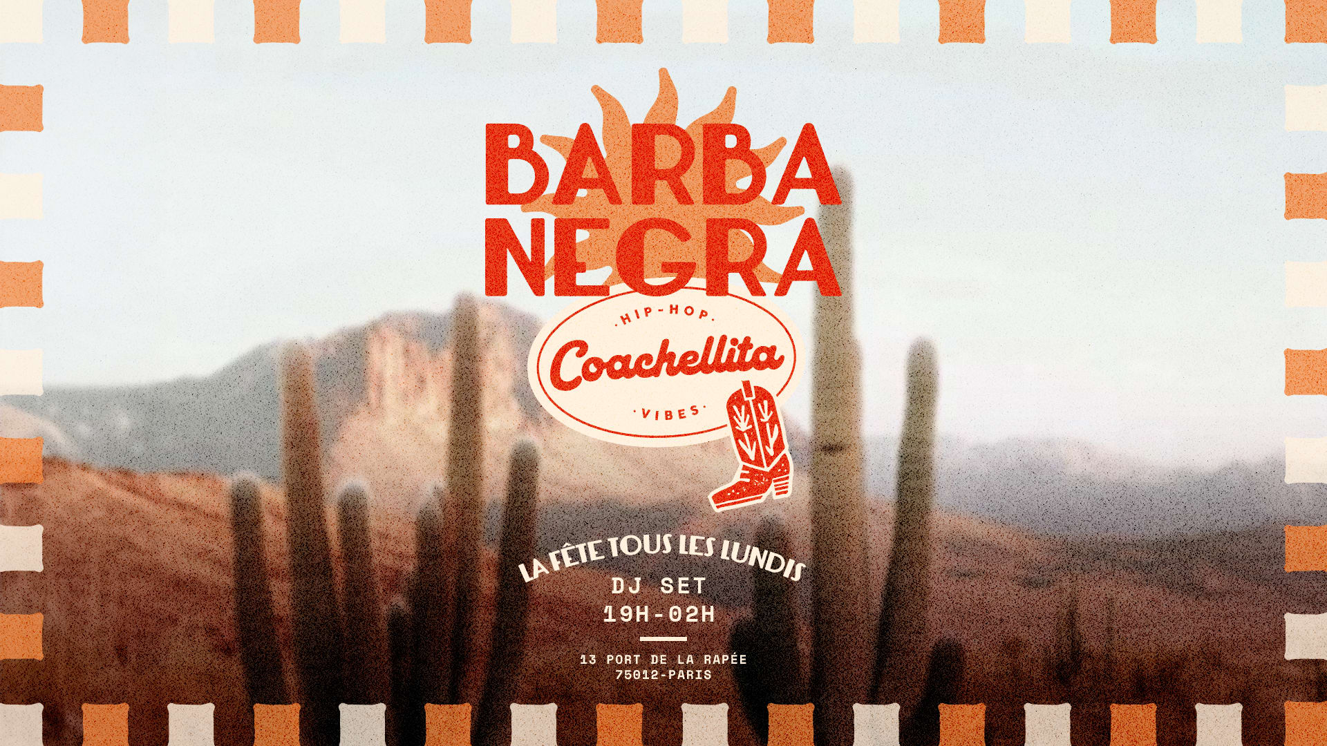Coachellita X Barbanegra - Lundi 1er Septembre Cover