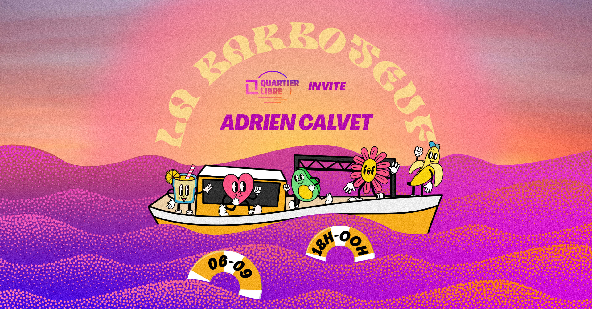 La Barboteur : Quartier Libre Invite Adrien Calvet Cover