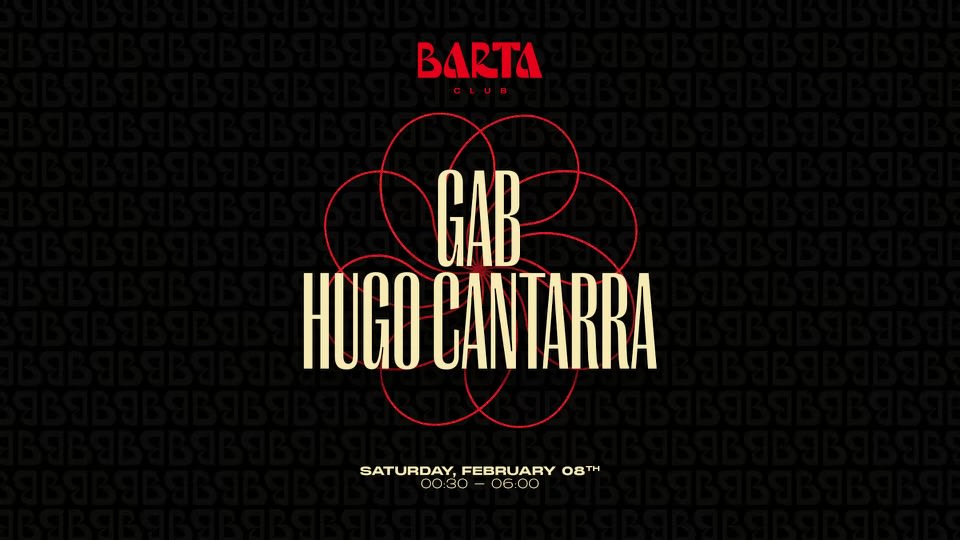 Hugo Cantarra + Gab - Samedi 08 Février 2025 Cover