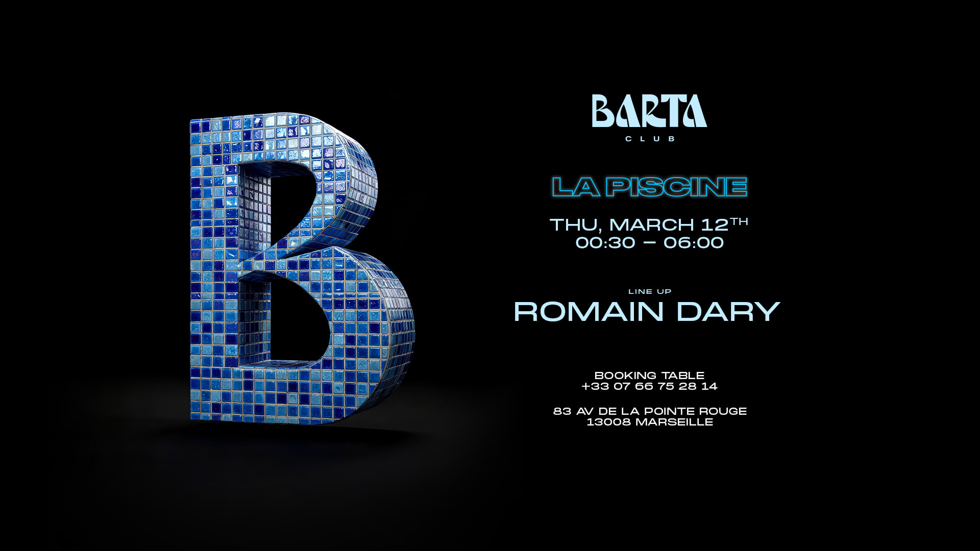 Romain Dary - Jeudi 12 Mars 2026 Cover