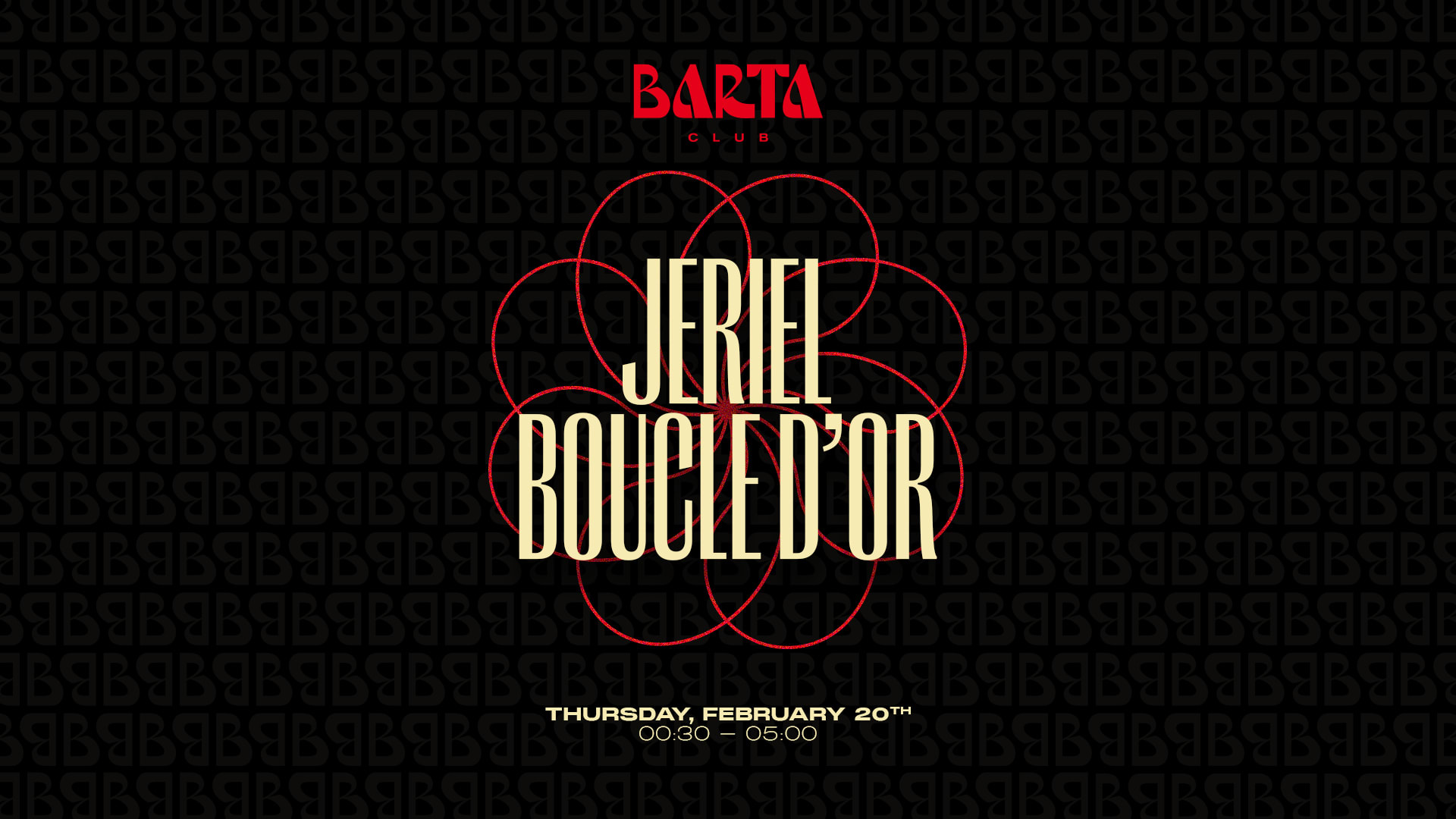 Jeriel + Boucle Dor - Jeudi 20 Février 2025 Cover