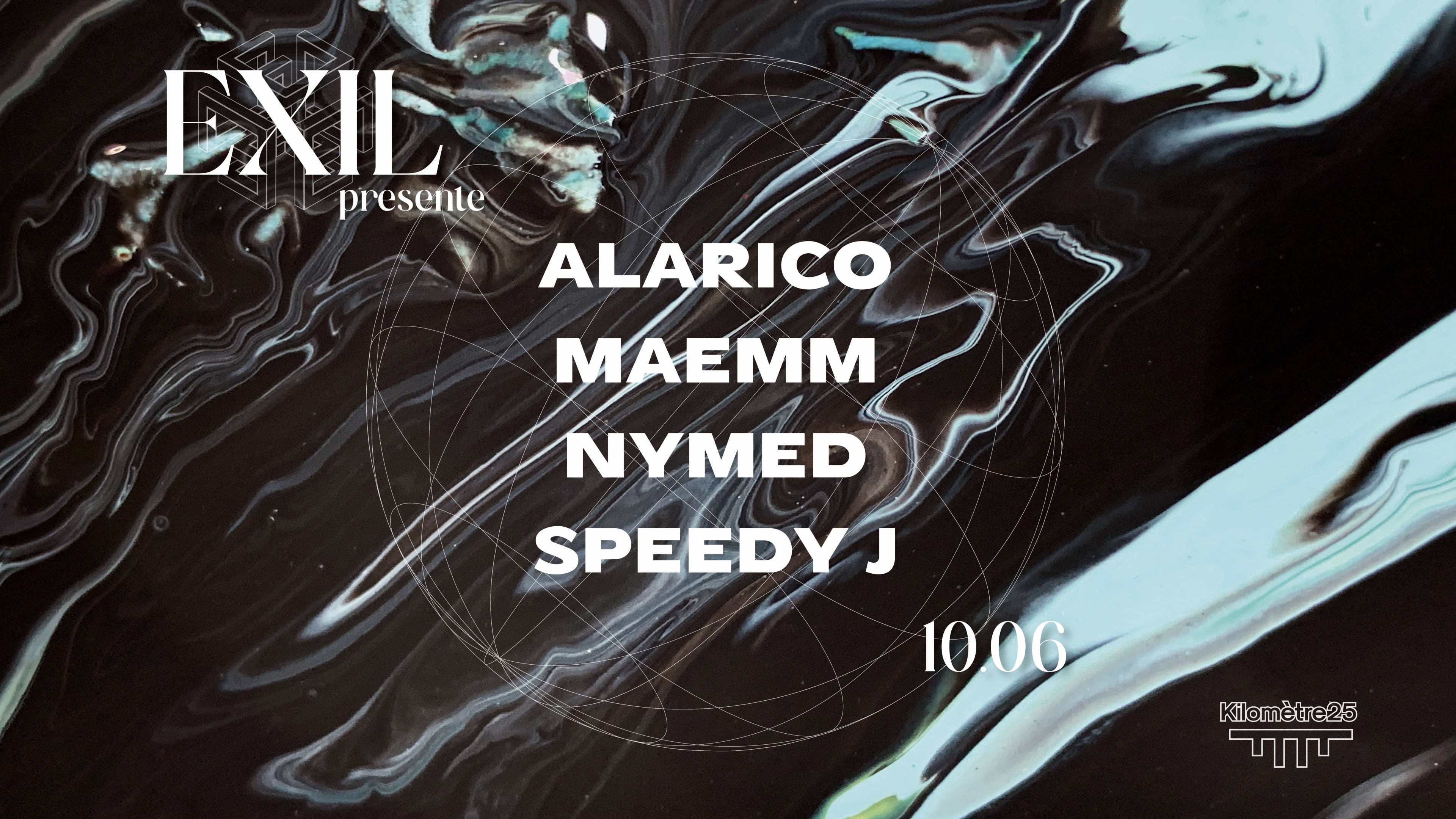 Exil Non Stop X Kilomètre25 : Alarico, Maemm, Nymed, Speedy J Cover