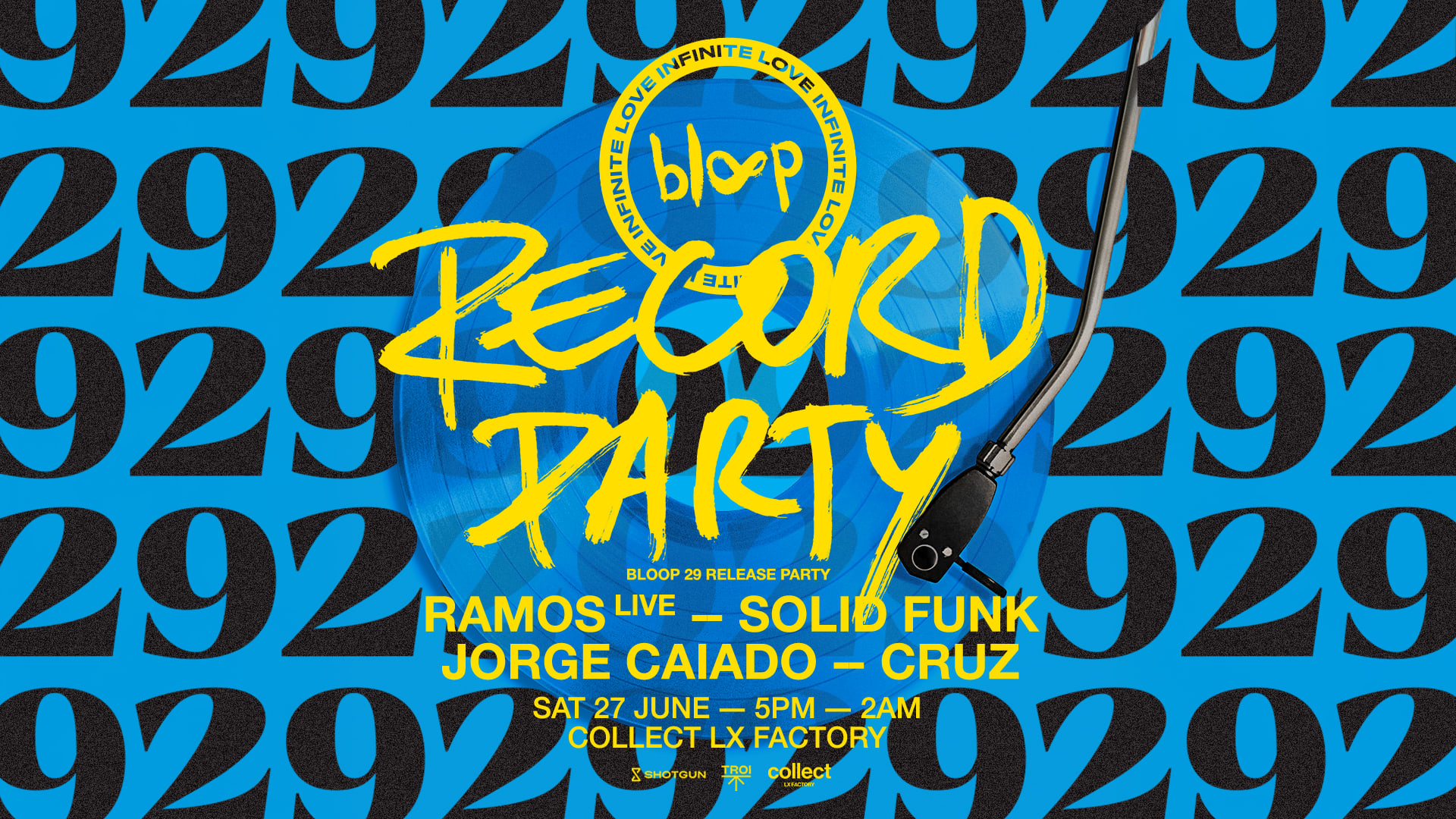 Bloop Record Party Cover