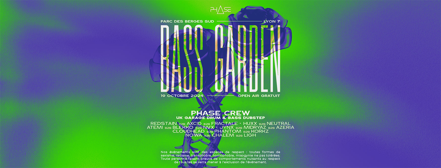 Bass Garden #5 [Open Air Gratuit] Cover