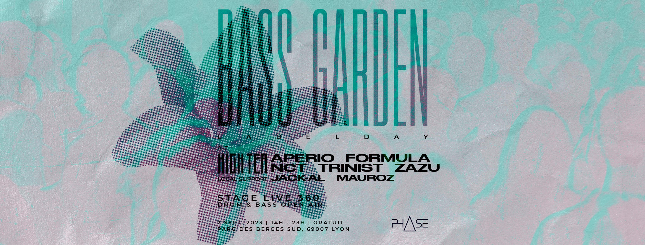 Bass Garden [Open Air Gratuit] High Tea Labelday Cover