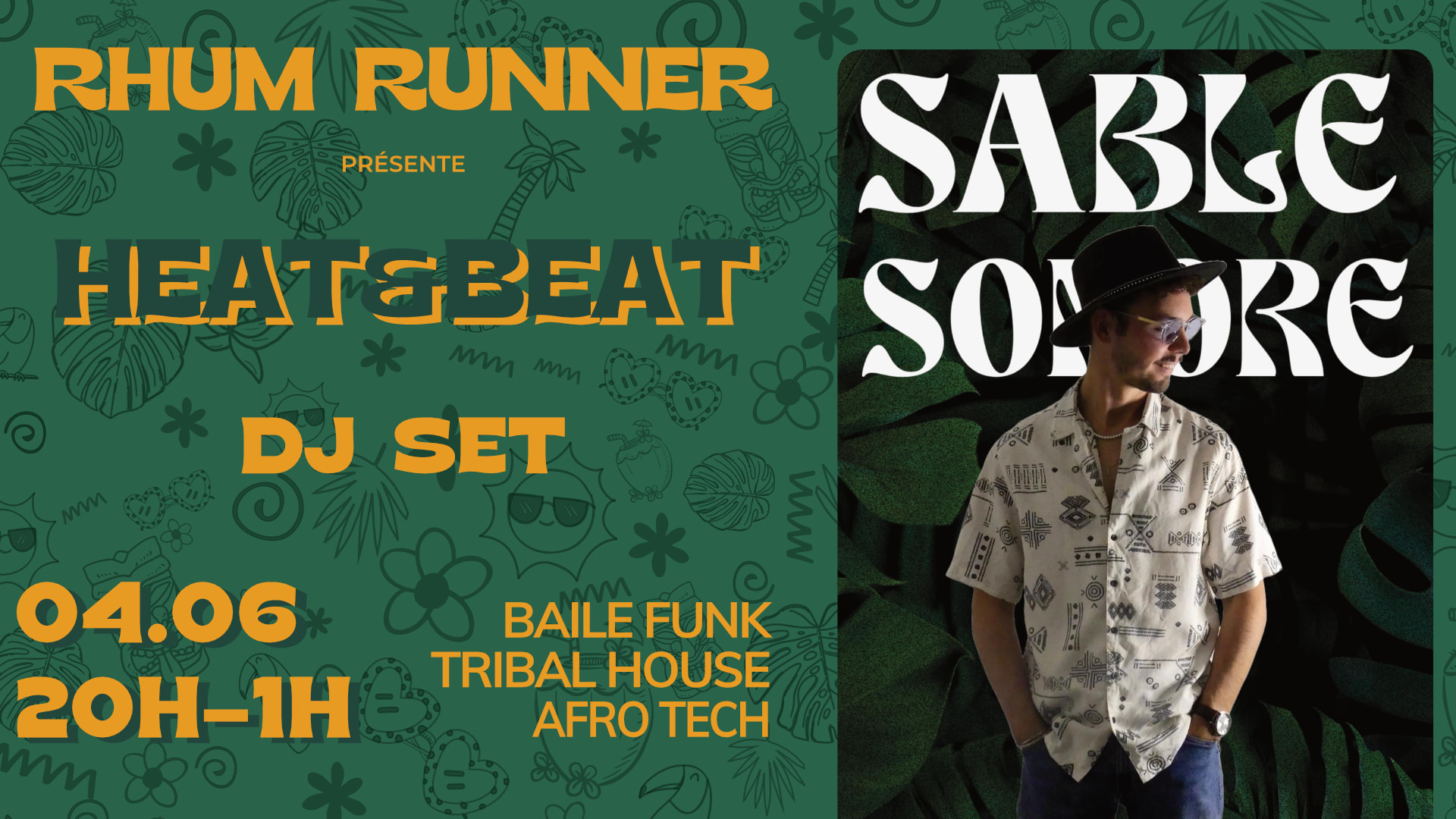 Heat&Beat X Sable Sonore 04.06 Cover