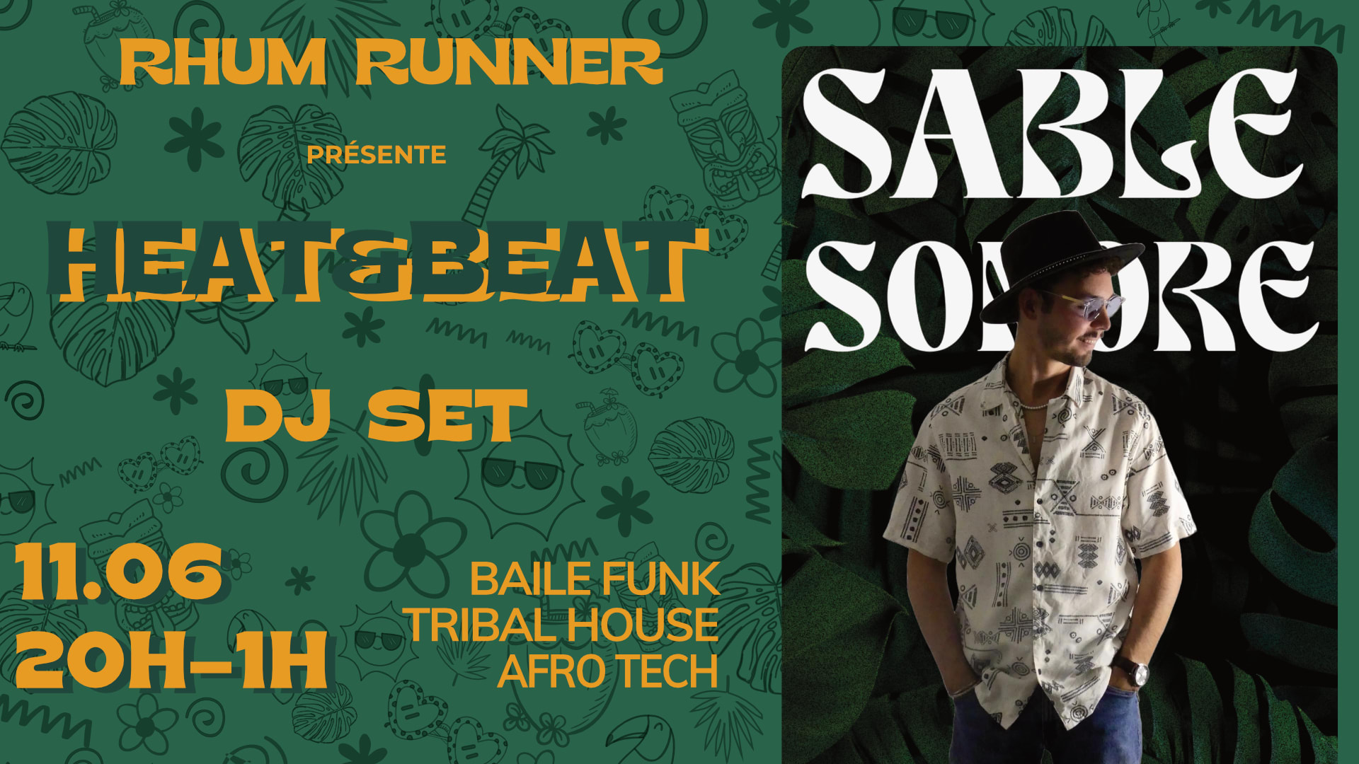 Heat&Beat X Sable Sonore 11.06 Cover