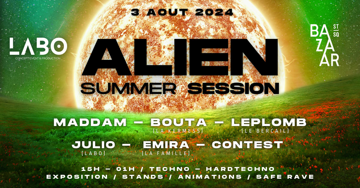 Alien Summer Session Cover