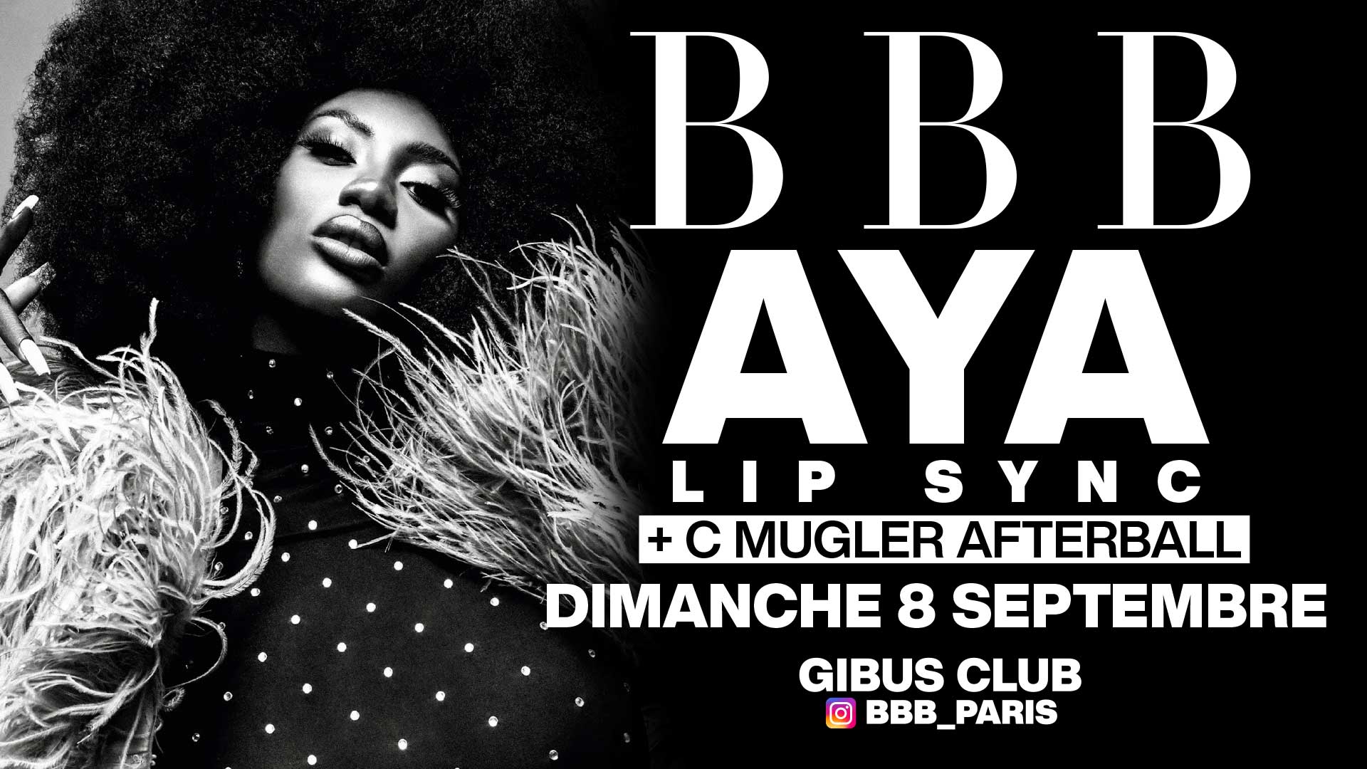 Bbb Aya Lip Sync Contest + C Mugler After Ball Party Cover