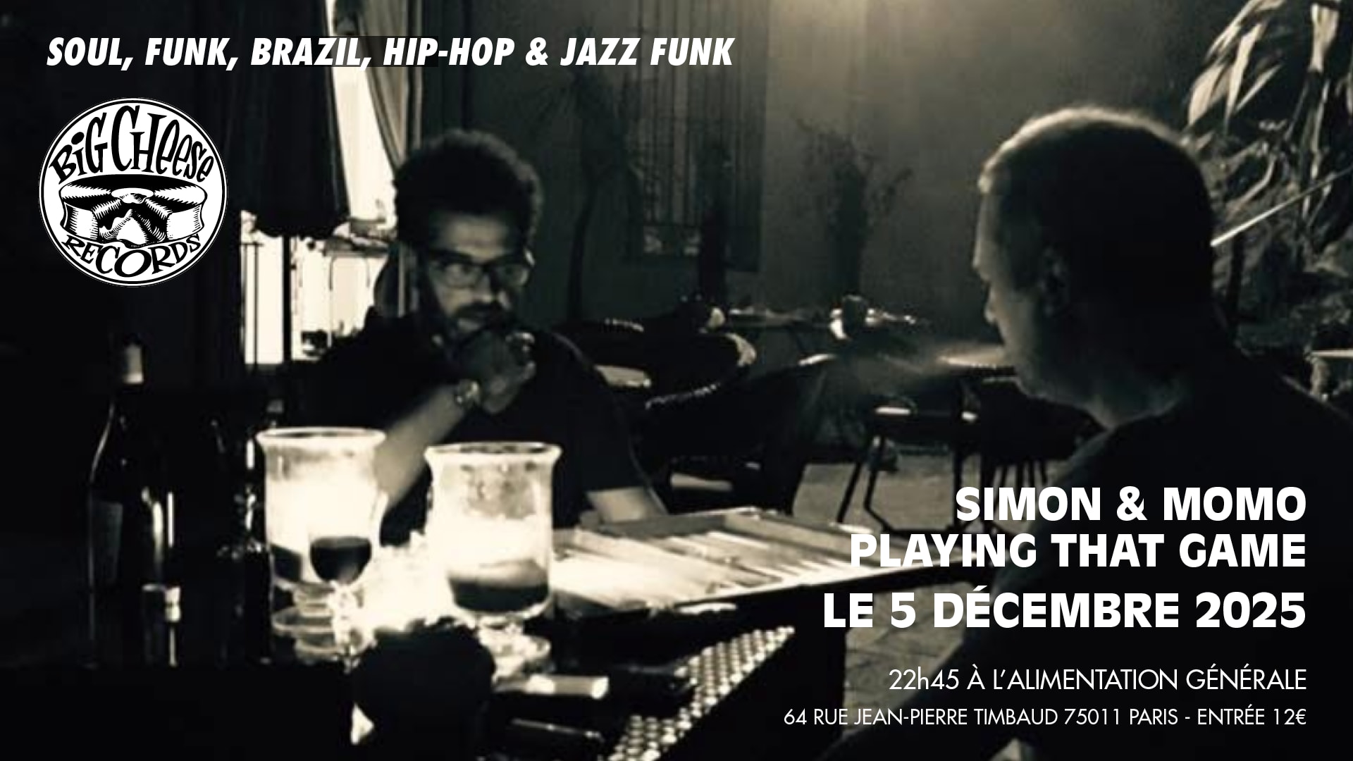 Big Cheese Records : Simon & Momo Playing That Game Cover