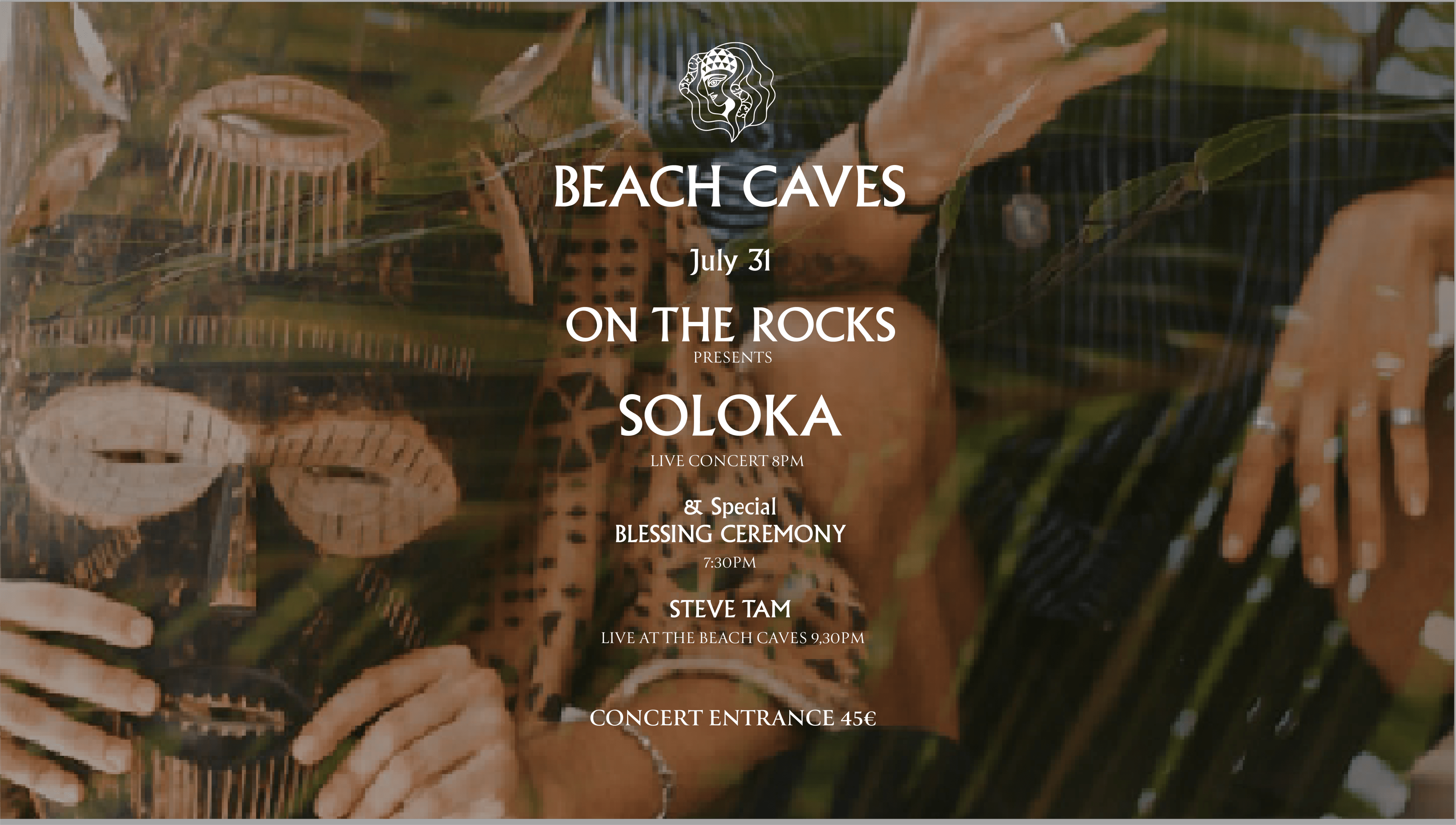Beach Caves On The Rocks Cover