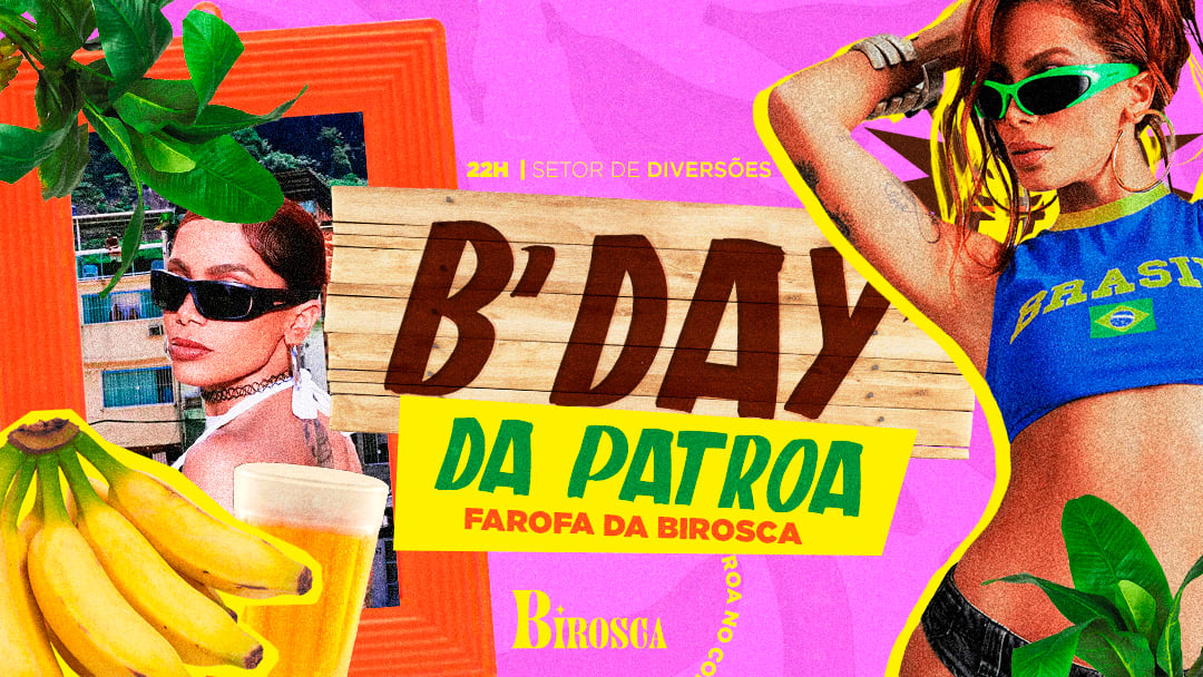 30/03: Farofa Da Birosca: Bday Da Patroa Cover