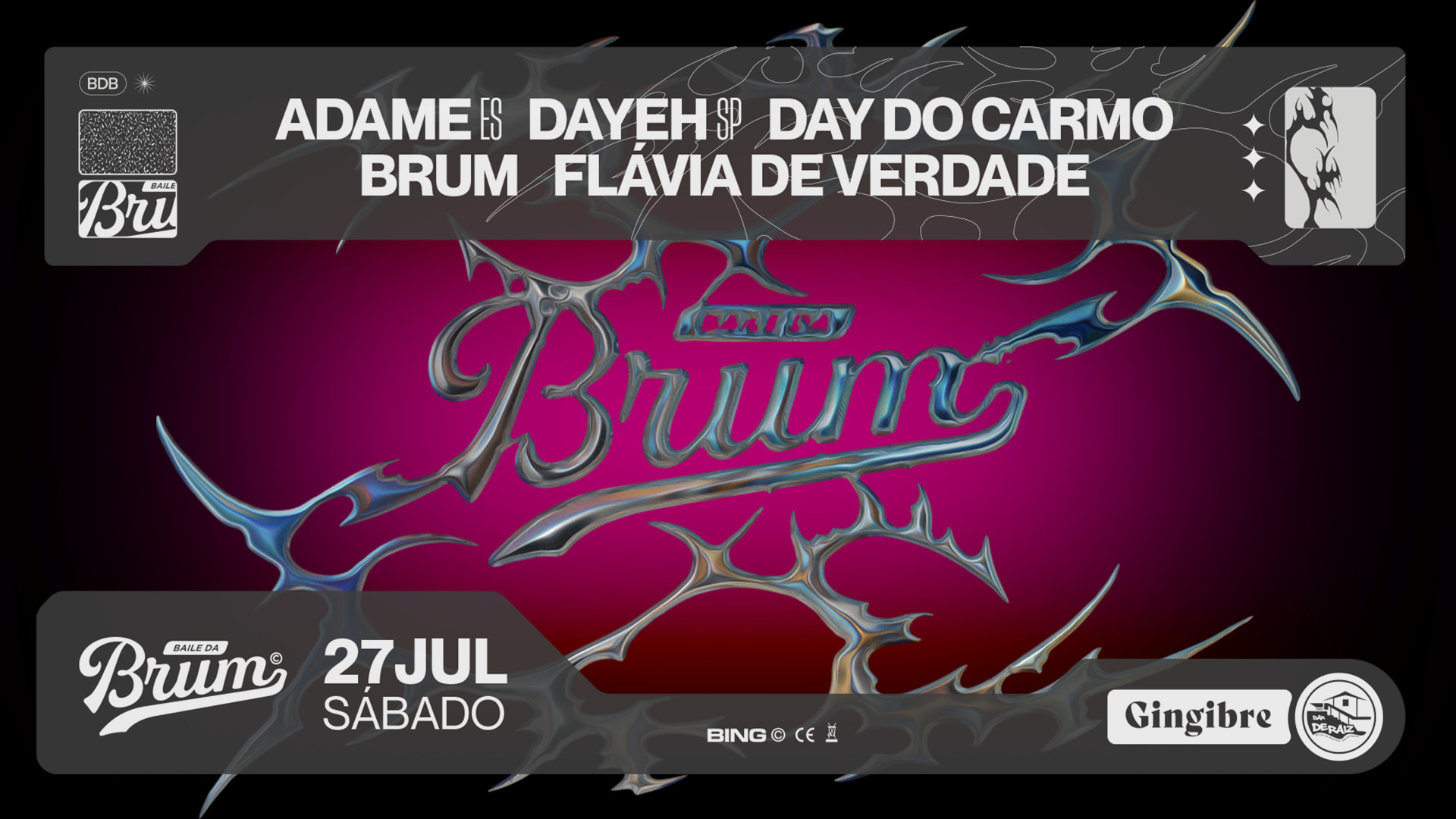 Baile Da Brum Feat. Dj Dayeh & Adame Cover