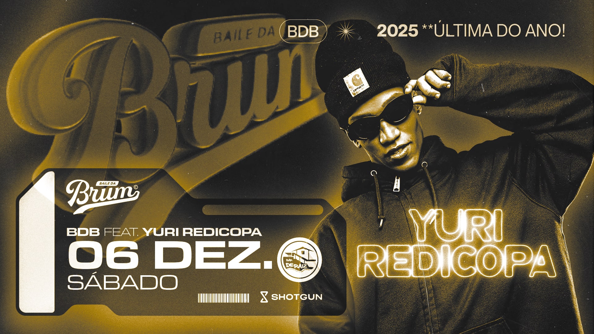 Baile Da Brum Feat. Yuri Redicopa - Último Do Ano Cover